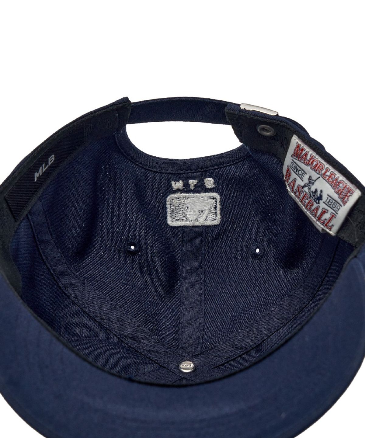 엠엘비(MLB) 베이직 5패널 스트럭쳐 볼캡 BOS (Navy)