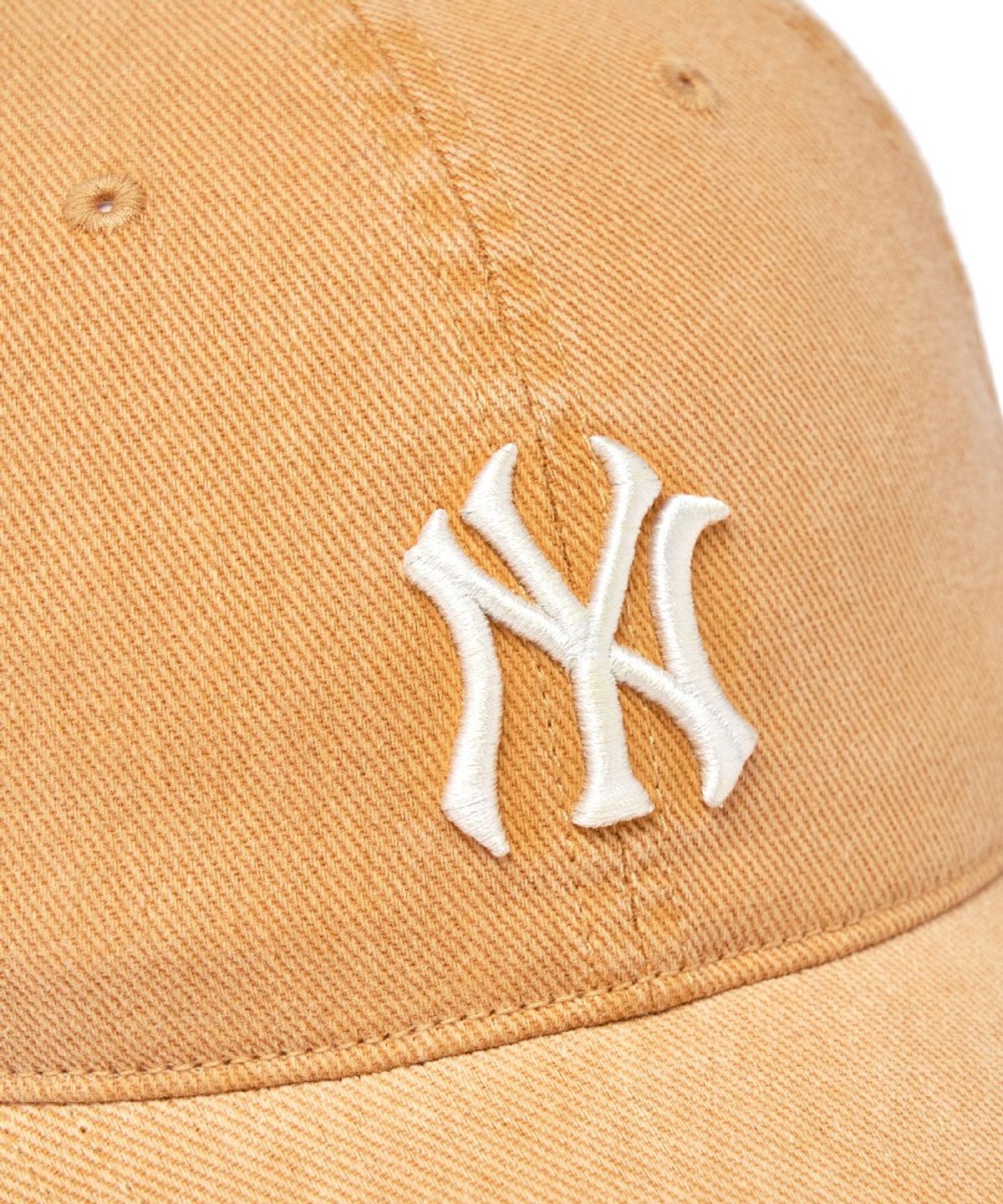 엠엘비(MLB) 베이직 워싱 언스트럭쳐 볼캡 NY (Orange)