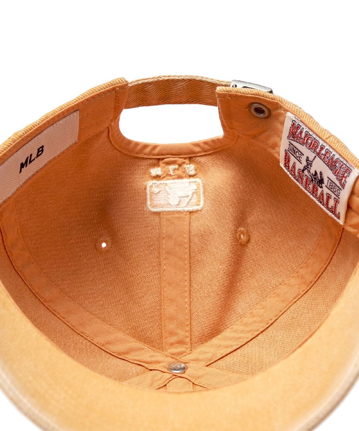 엠엘비(MLB) 베이직 워싱 언스트럭쳐 볼캡 NY (Orange)