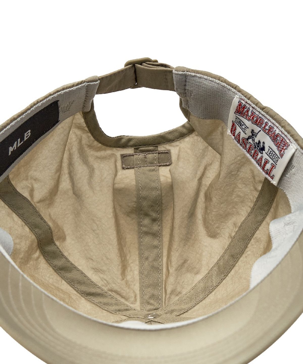 엠엘비(MLB) 고프코어 경량 나일론 언스트럭쳐 볼캡 LA (D.Beige)