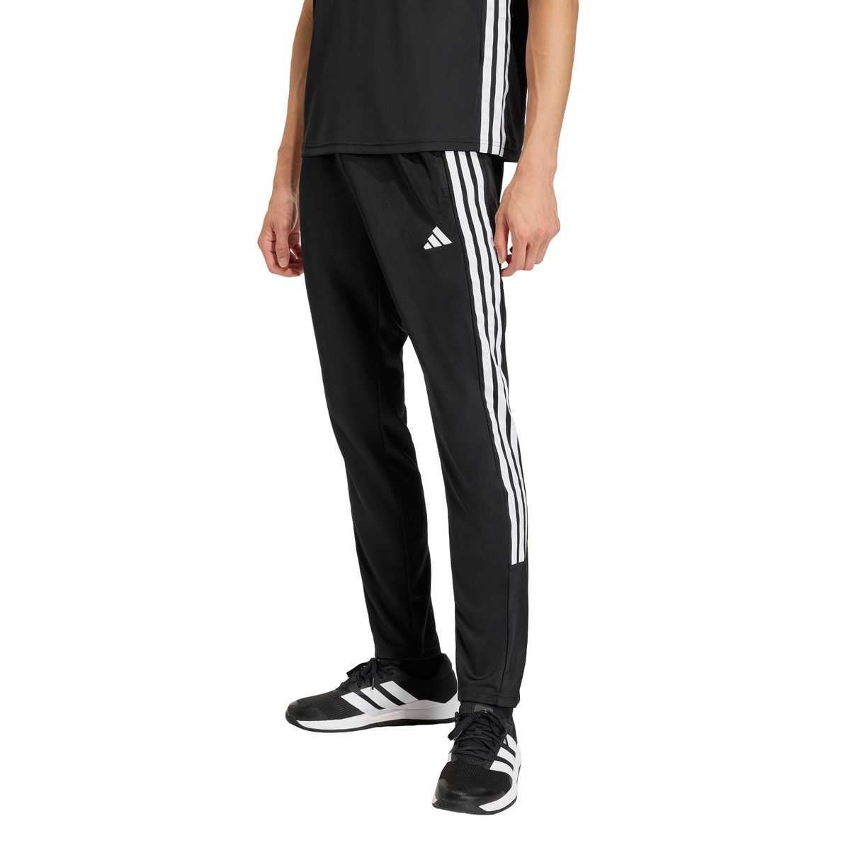 아디다스(ADIDAS) 워크아웃 에센셜 올세트 3-스트라이프 니트 팬츠 KA3590