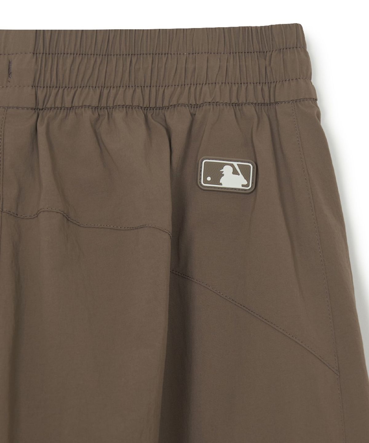 엠엘비(MLB) 여성 고프코어 밴딩 메가와이드 팬츠 NY (L.Brown)