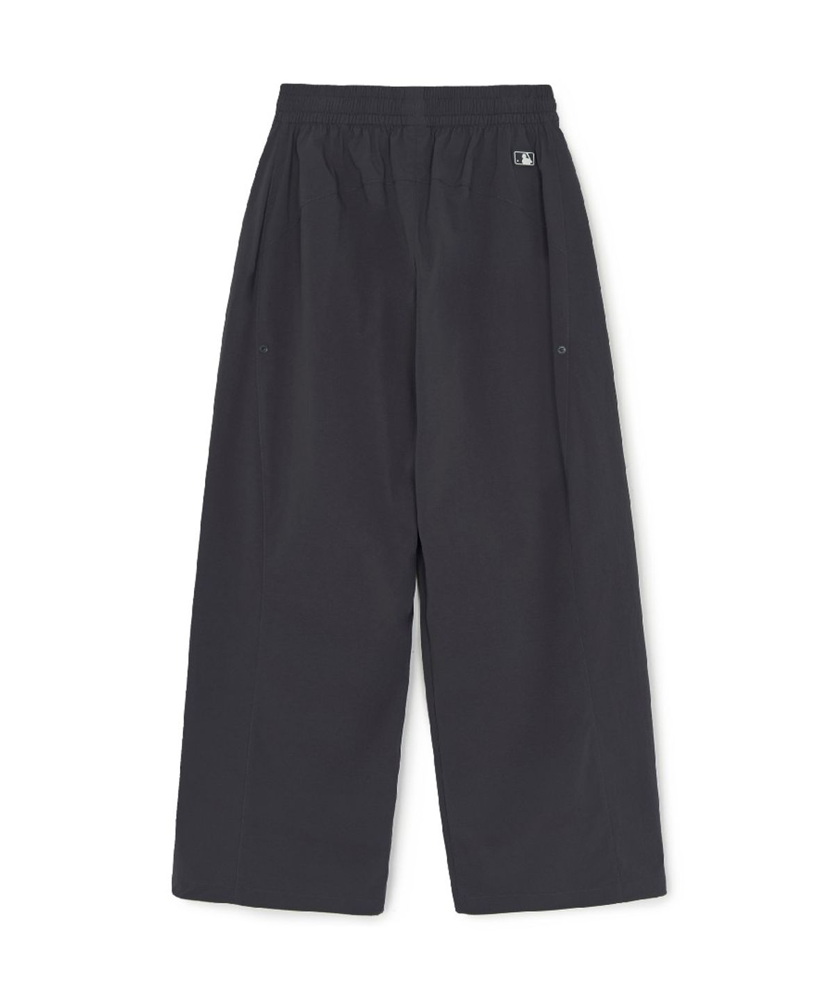 엠엘비(MLB) 여성 고프코어 밴딩 메가와이드 팬츠 NY (D.Charcoal Grey)