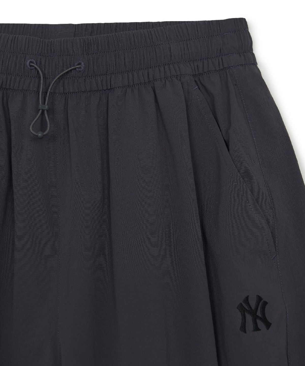 엠엘비(MLB) 여성 고프코어 밴딩 메가와이드 팬츠 NY (D.Charcoal Grey)