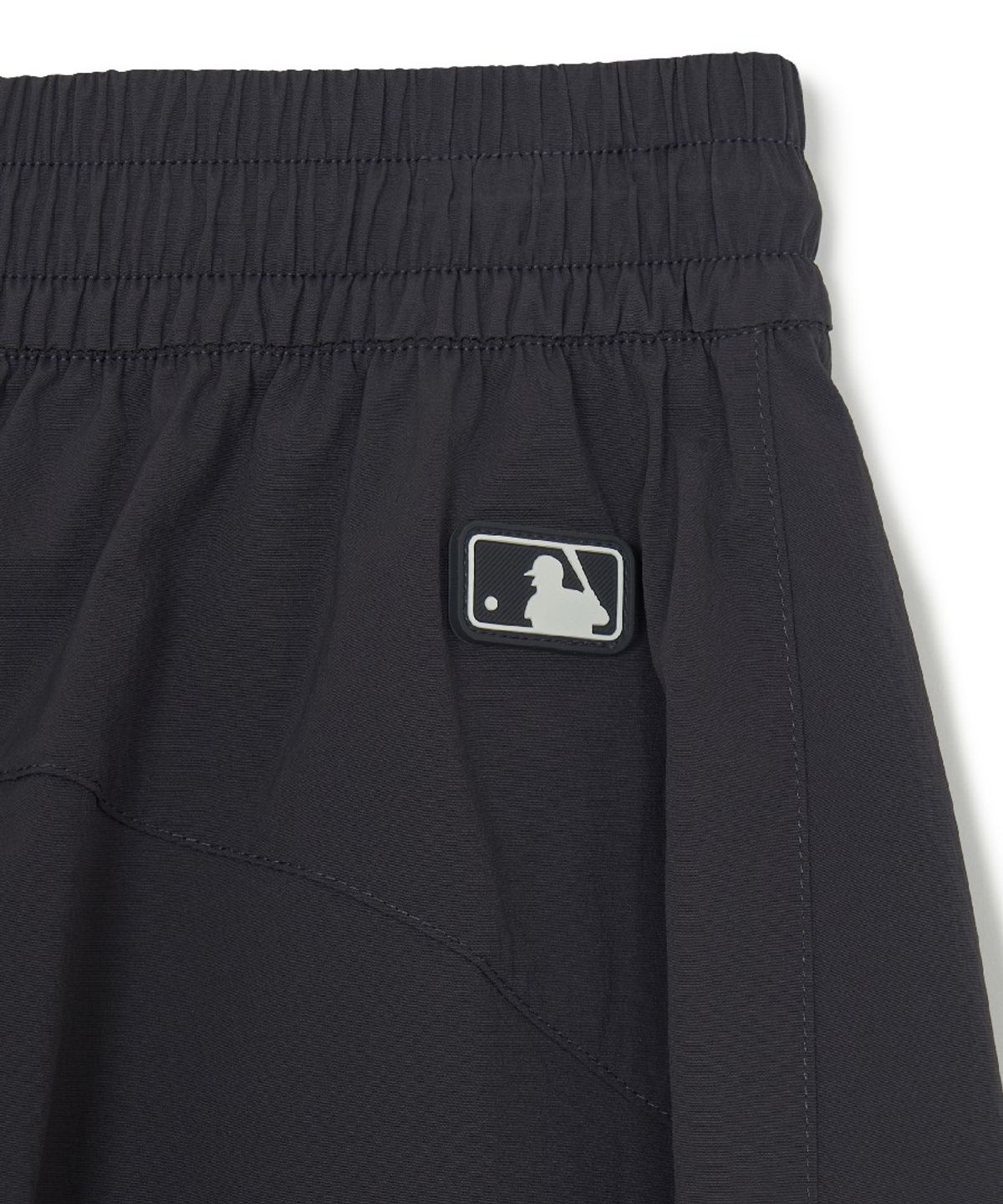 엠엘비(MLB) 여성 고프코어 밴딩 메가와이드 팬츠 NY (D.Charcoal Grey)