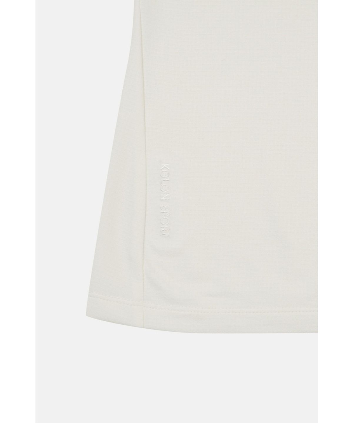 코오롱스포츠(KOLON SPORT) 여성 베이직 집업 긴팔 티셔츠 JKTBX26132IVO