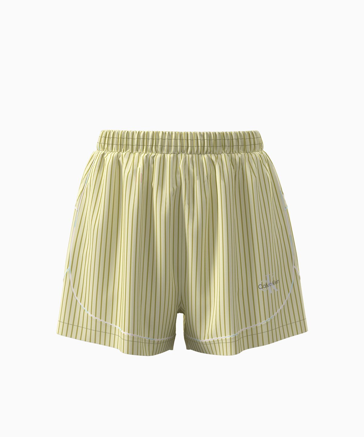 캘빈클라인 언더웨어(CALVIN KLEIN UNDERWEAR) 여성 코튼 포플린 트랙 쇼츠_QS7604W5W