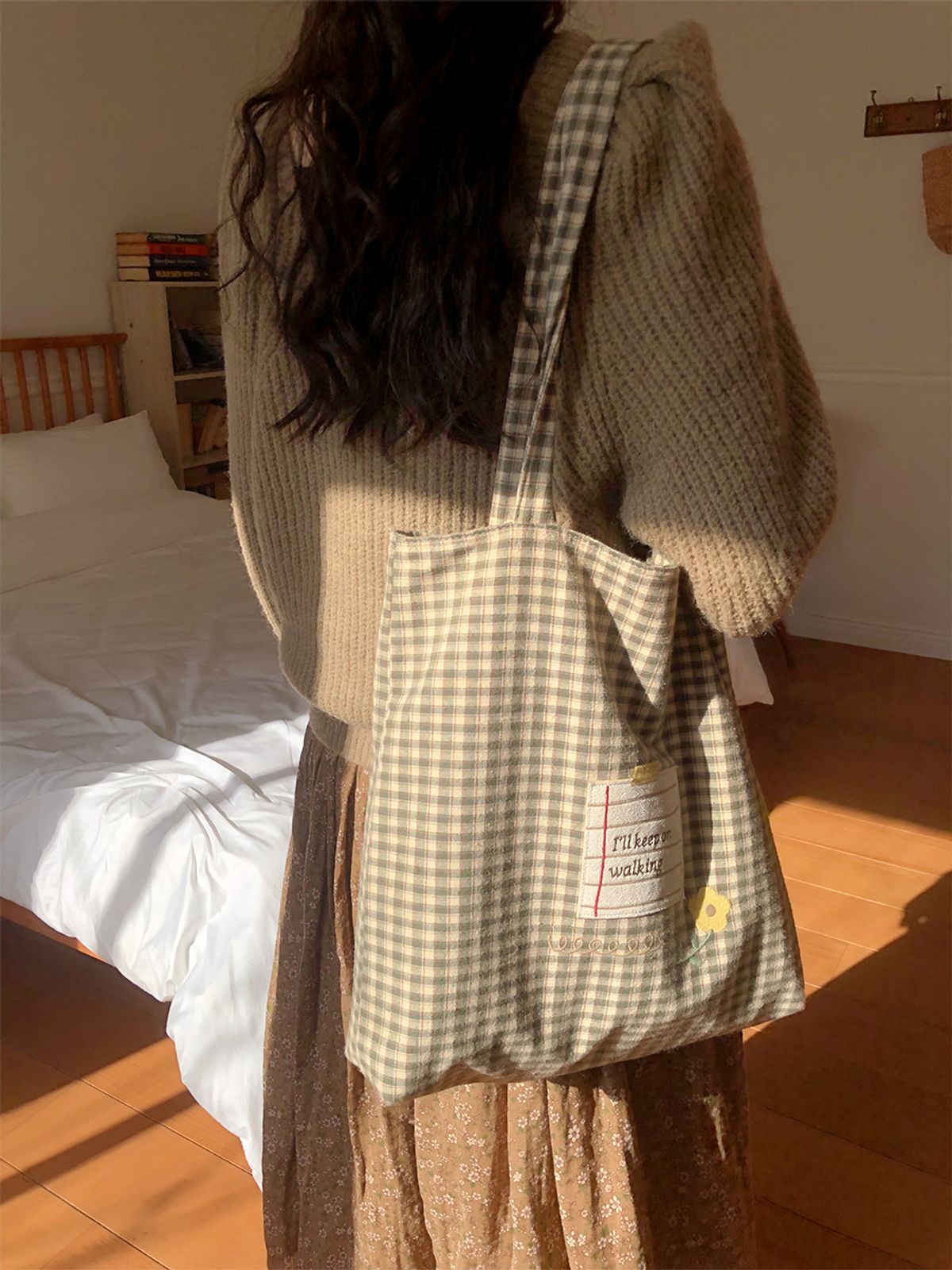 오부니(OVUNI) 에브리데이 패브릭백_아이 윌 킵 워킹