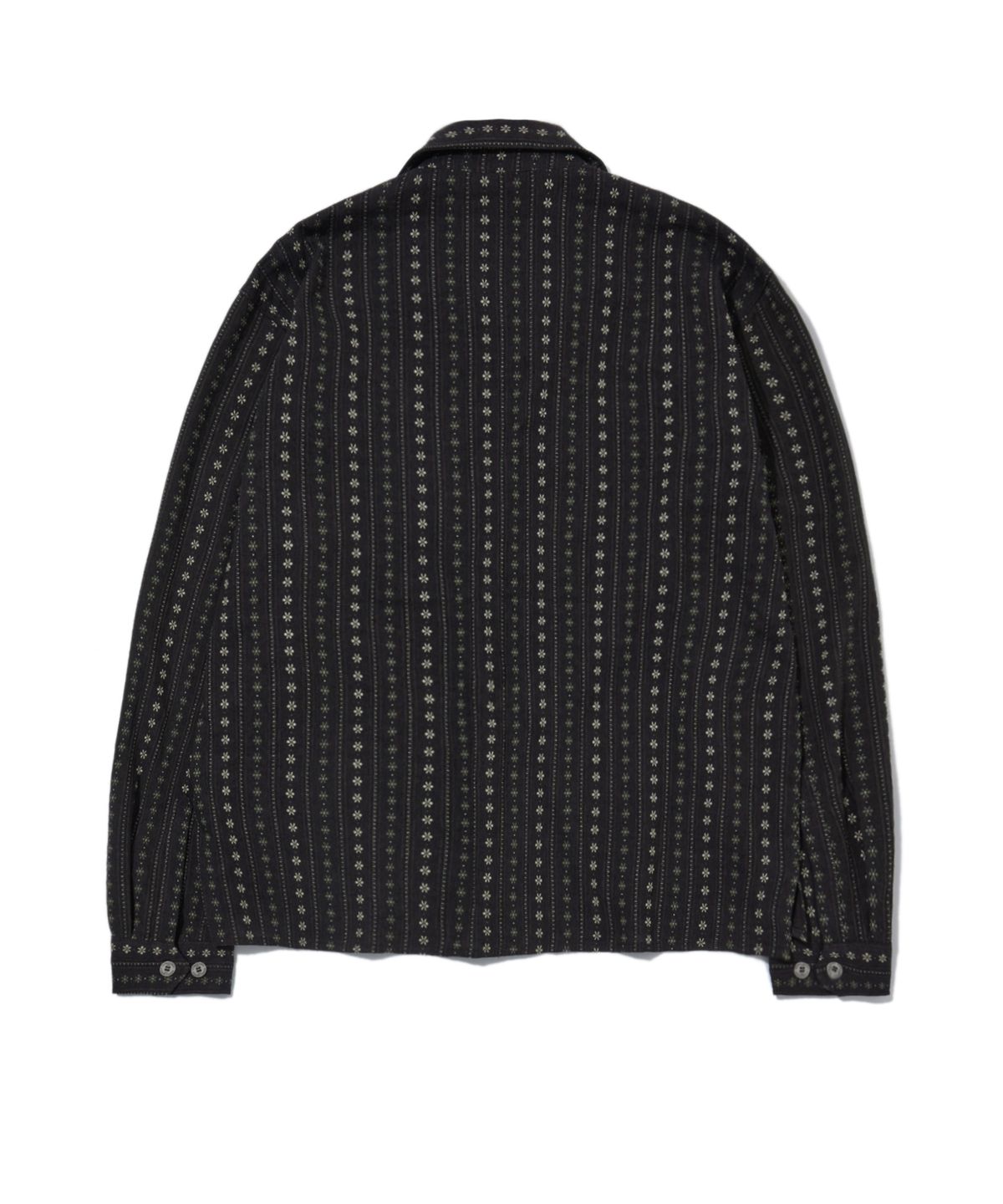 펜필드(PENFIELD) 구아야베라 오픈카라 린넨 셔츠 다크브라운_FS1WR01U
