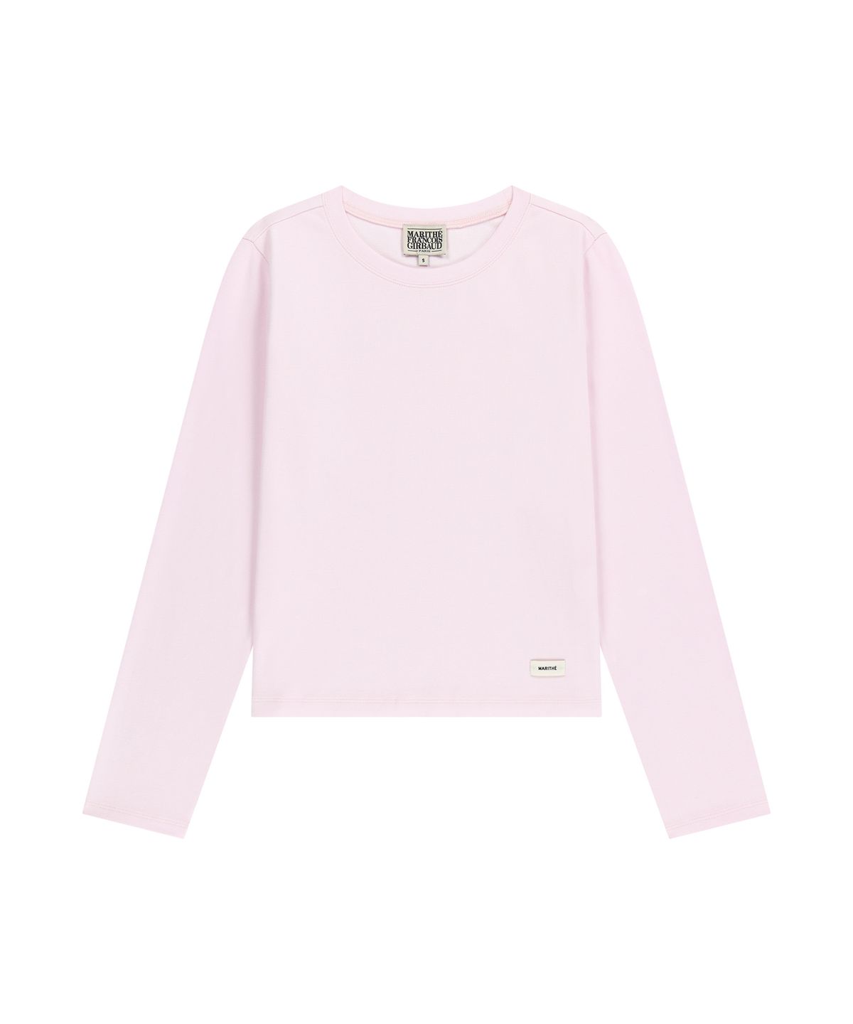 마리떼 프랑소와 저버(MARITHÉ + FRANҪOIS GIRBAUD) W BASIC LONG SLEEVE light pink