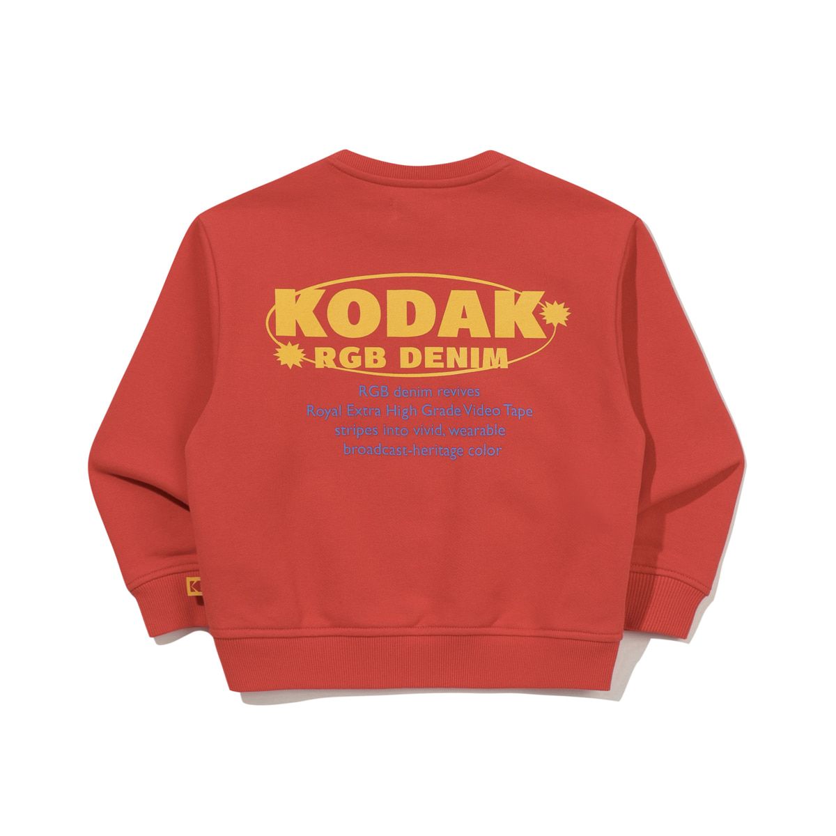 코닥 키즈(KODAK KIDS) RGB 쭈리 맨투맨 키즈 RED