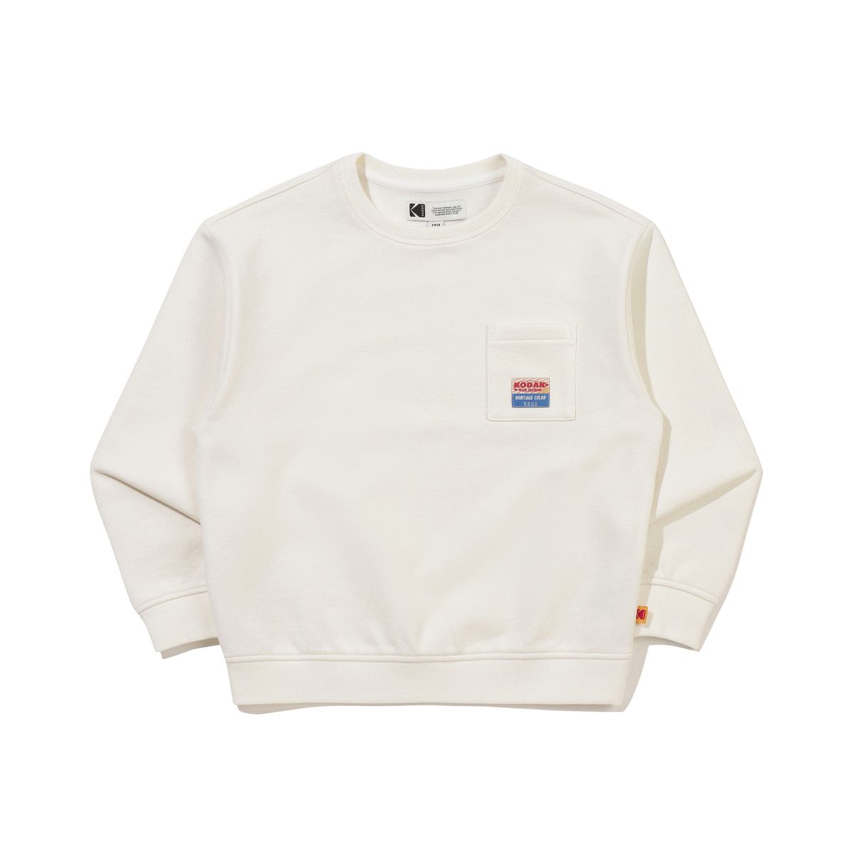코닥 키즈(KODAK KIDS) RGB 쭈리 맨투맨 키즈 IVORY