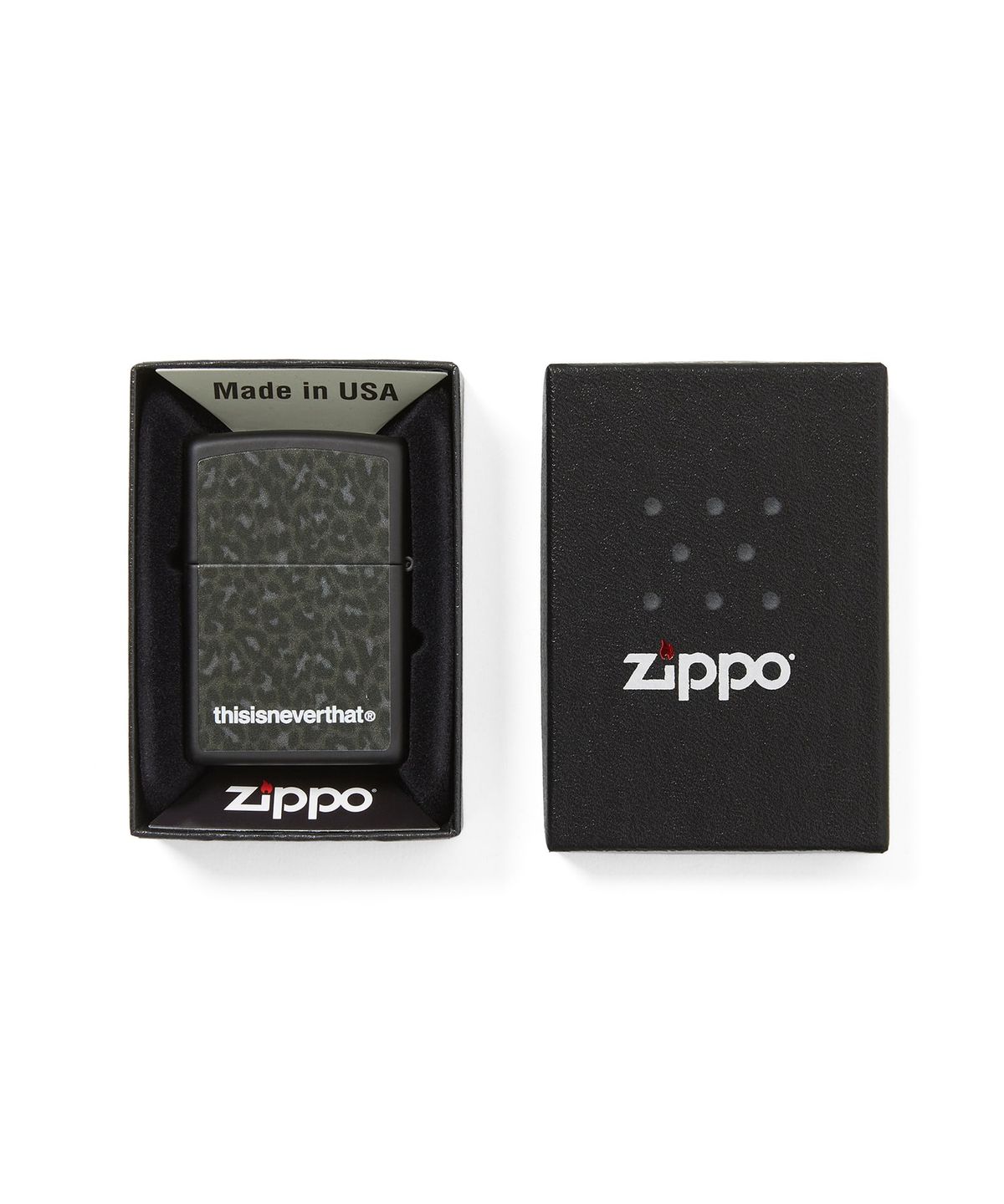 디스이즈네버댓(THISISNEVERTHAT) Leopard Zippo® Lighter Leopard