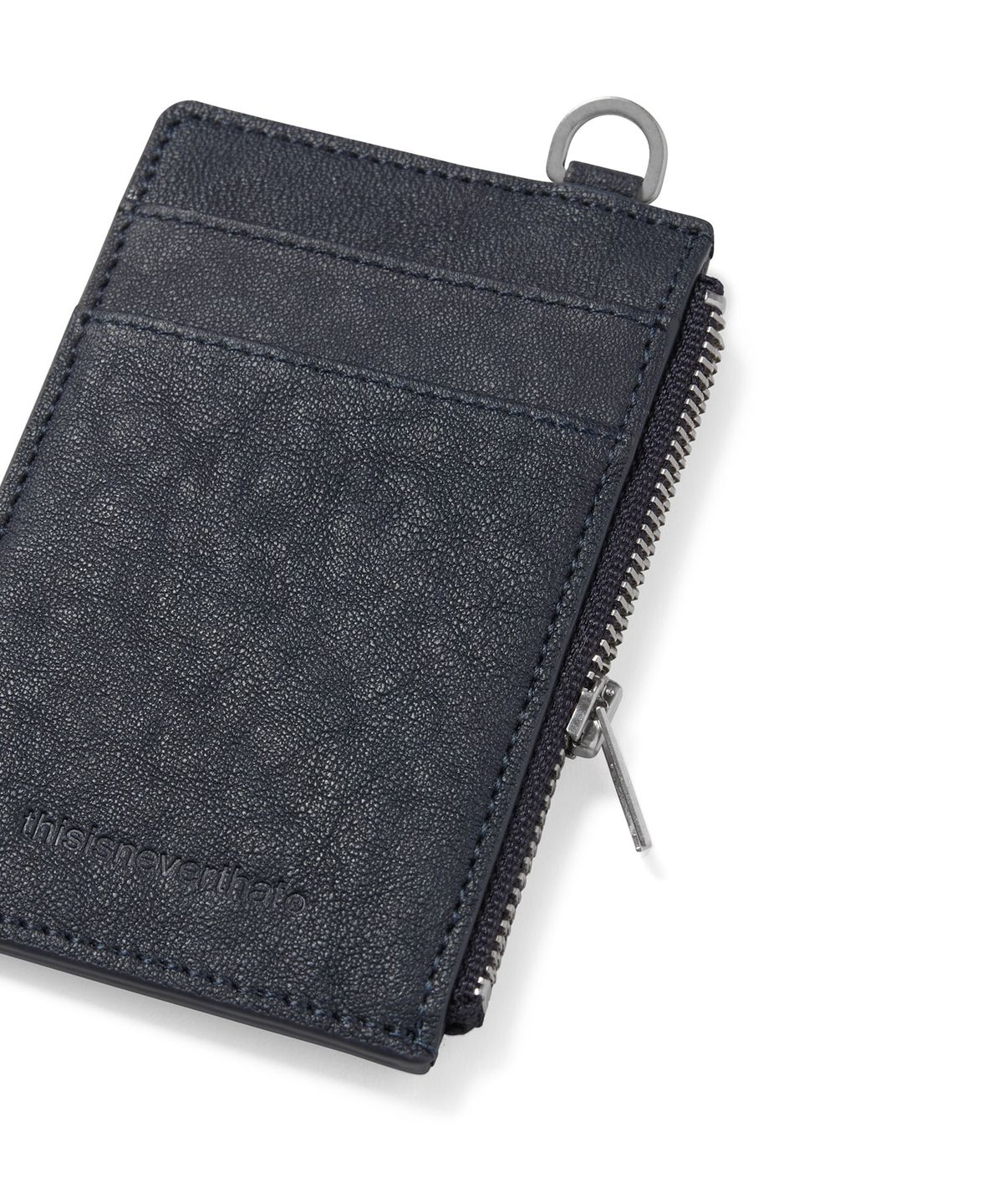 디스이즈네버댓(THISISNEVERTHAT) Leather Card Holder Navy