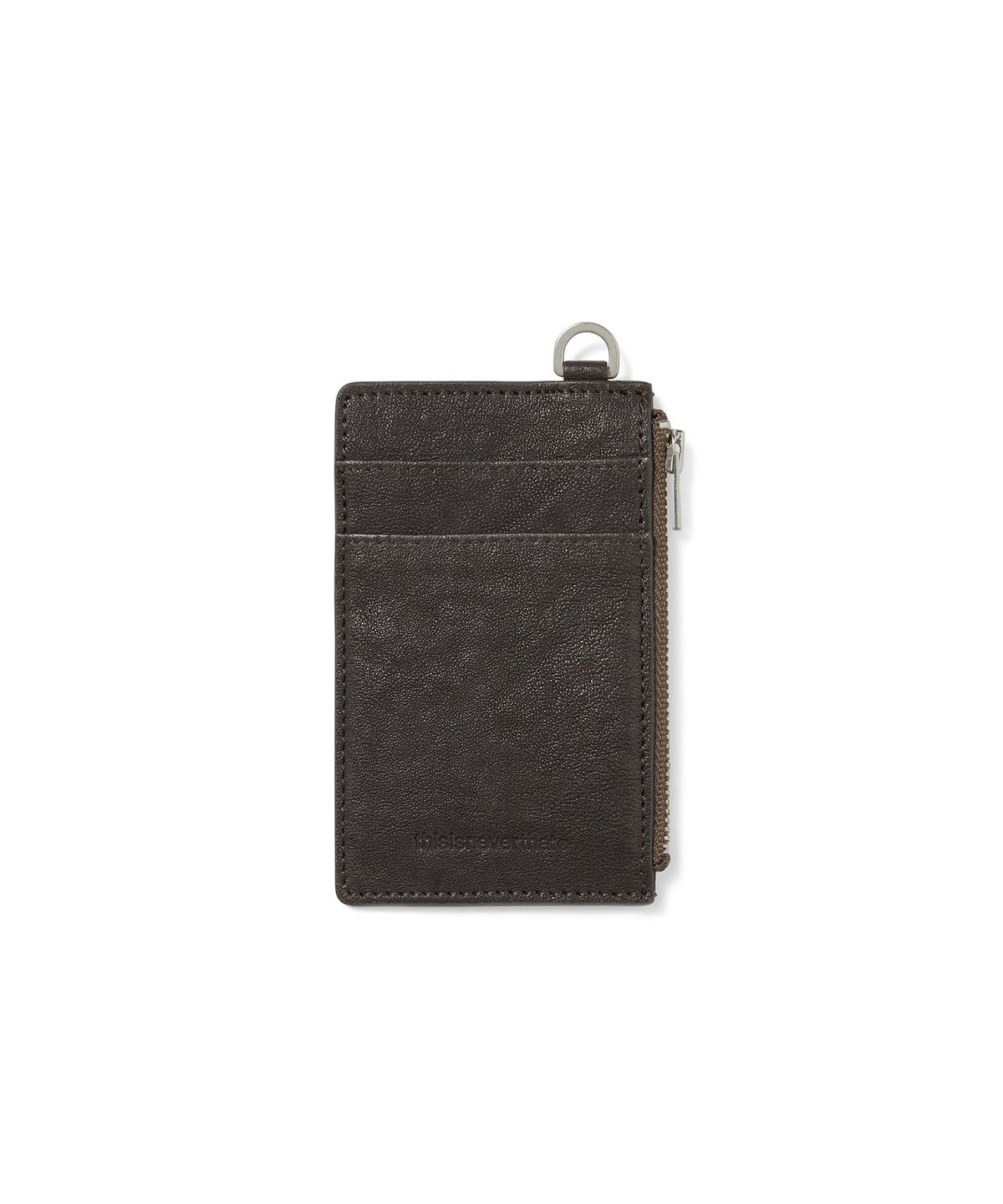 디스이즈네버댓(THISISNEVERTHAT) Leather Card Holder Brown