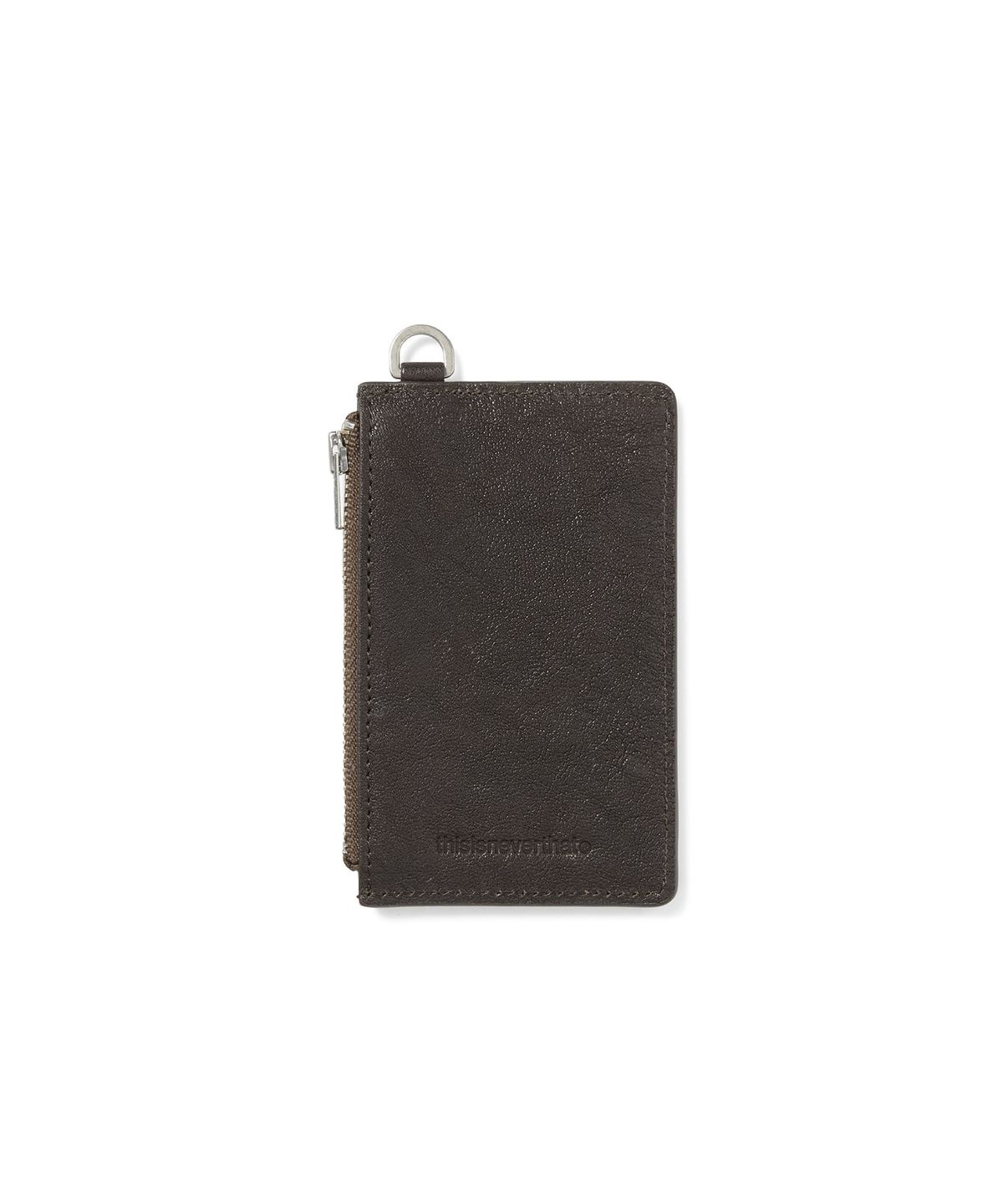 디스이즈네버댓(THISISNEVERTHAT) Leather Card Holder Brown