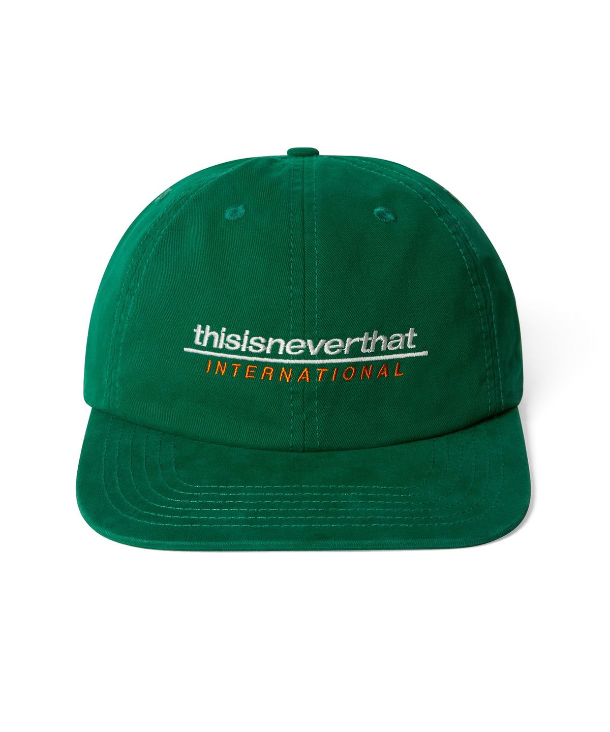 디스이즈네버댓(THISISNEVERTHAT) SP INTL-Logo Cap Green