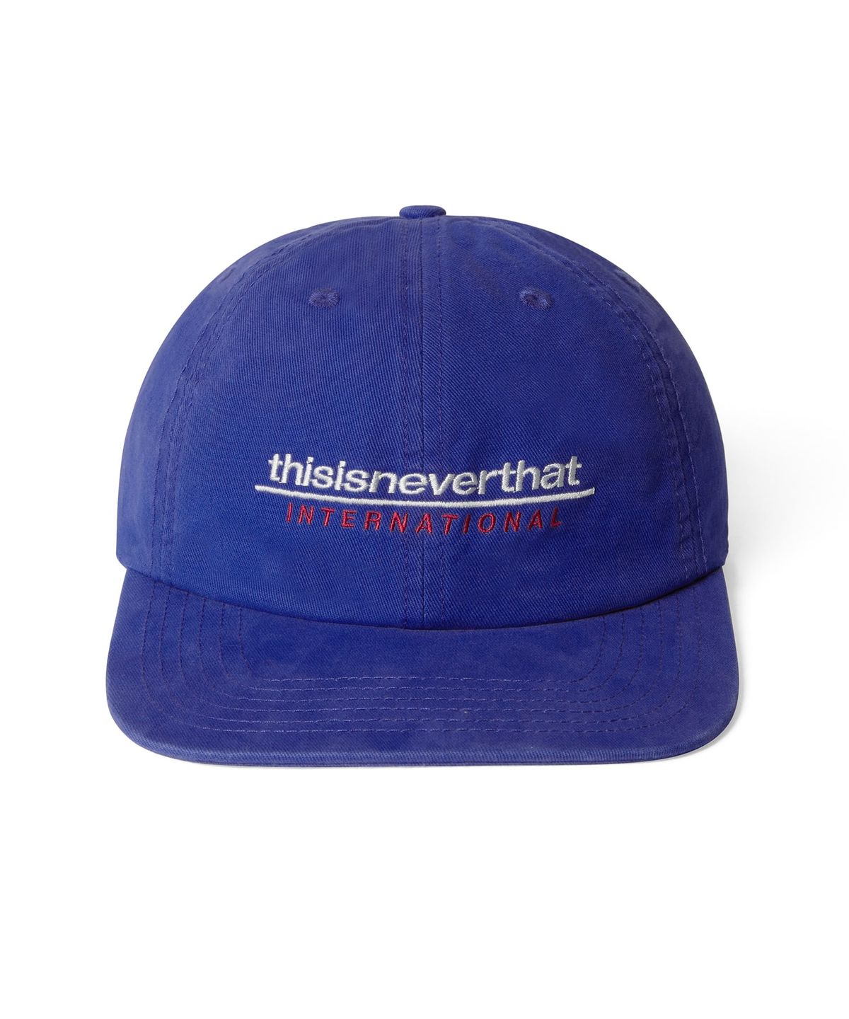 디스이즈네버댓(THISISNEVERTHAT) SP INTL-Logo Cap Blue
