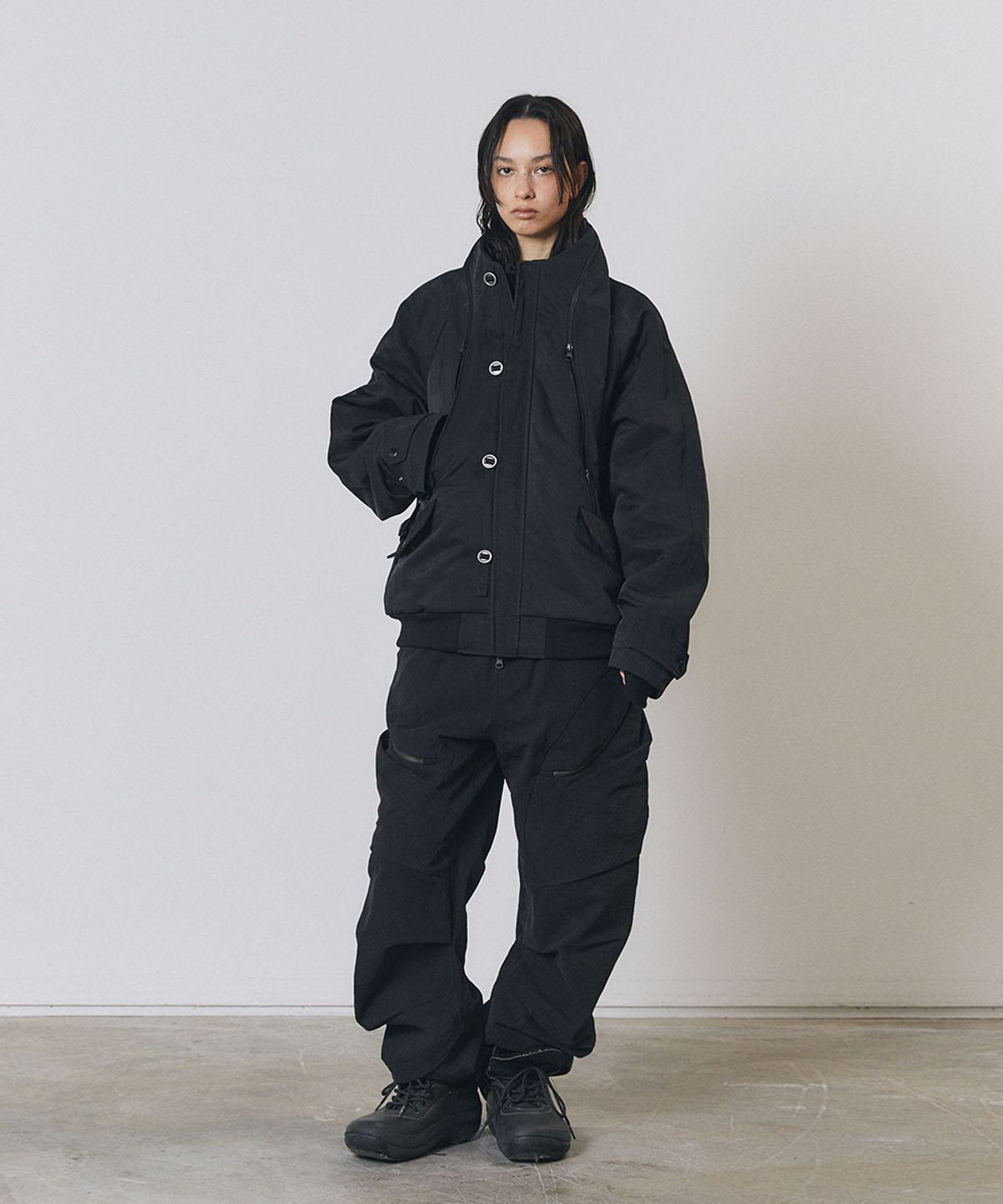 디프런티스(DIFFERENTIS) Mountain Bomber Jacket (BK)