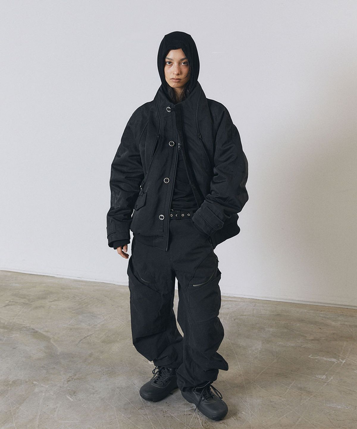 디프런티스(DIFFERENTIS) Mountain Bomber Jacket (BK)