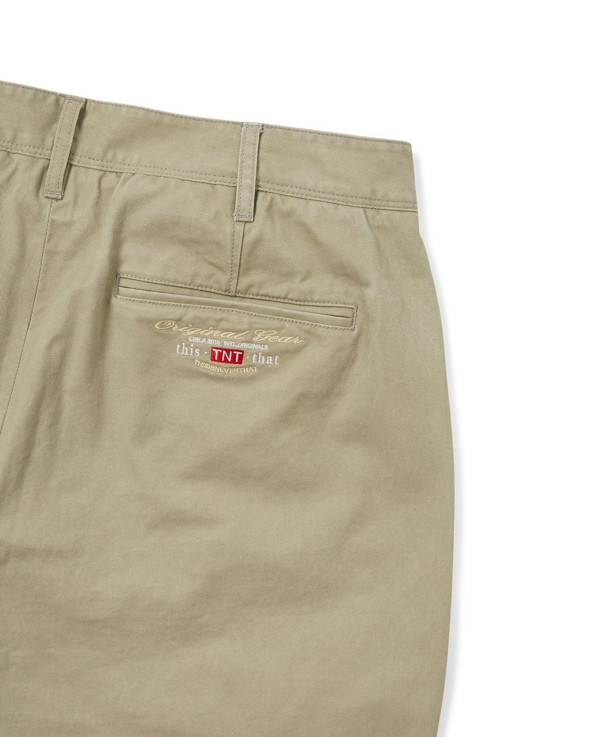 디스이즈네버댓(THISISNEVERTHAT) (SS26) Chino Pant Khaki