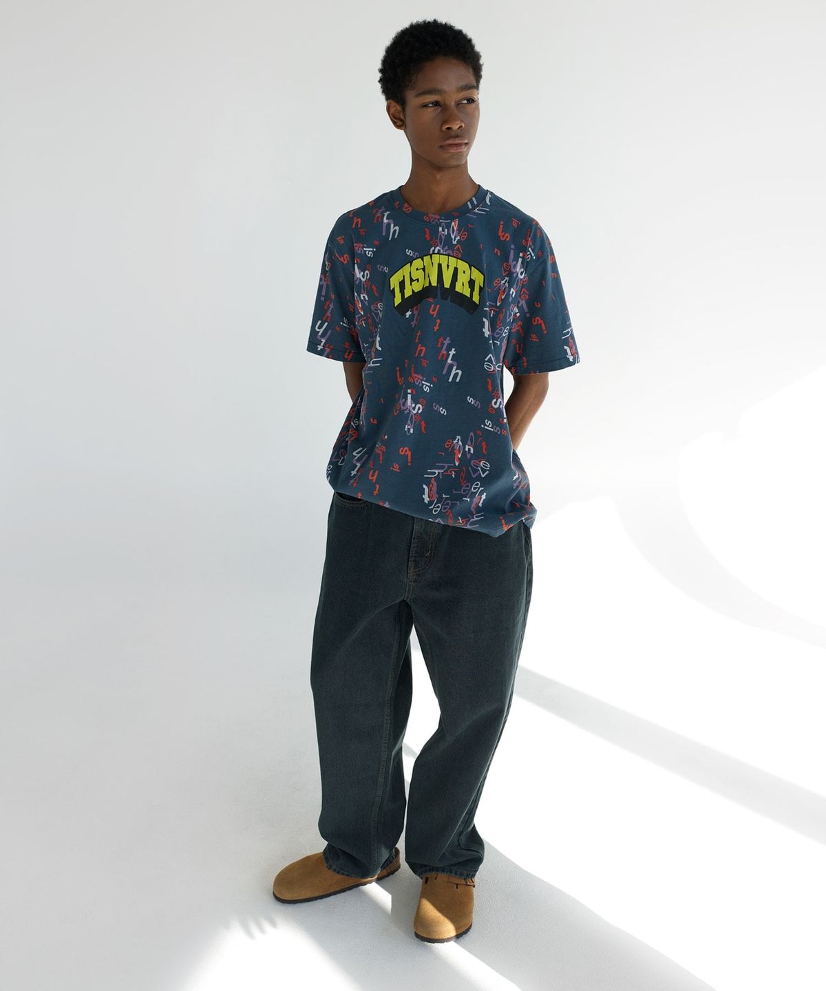 디스이즈네버댓(THISISNEVERTHAT) Relaxed Jeans Navy