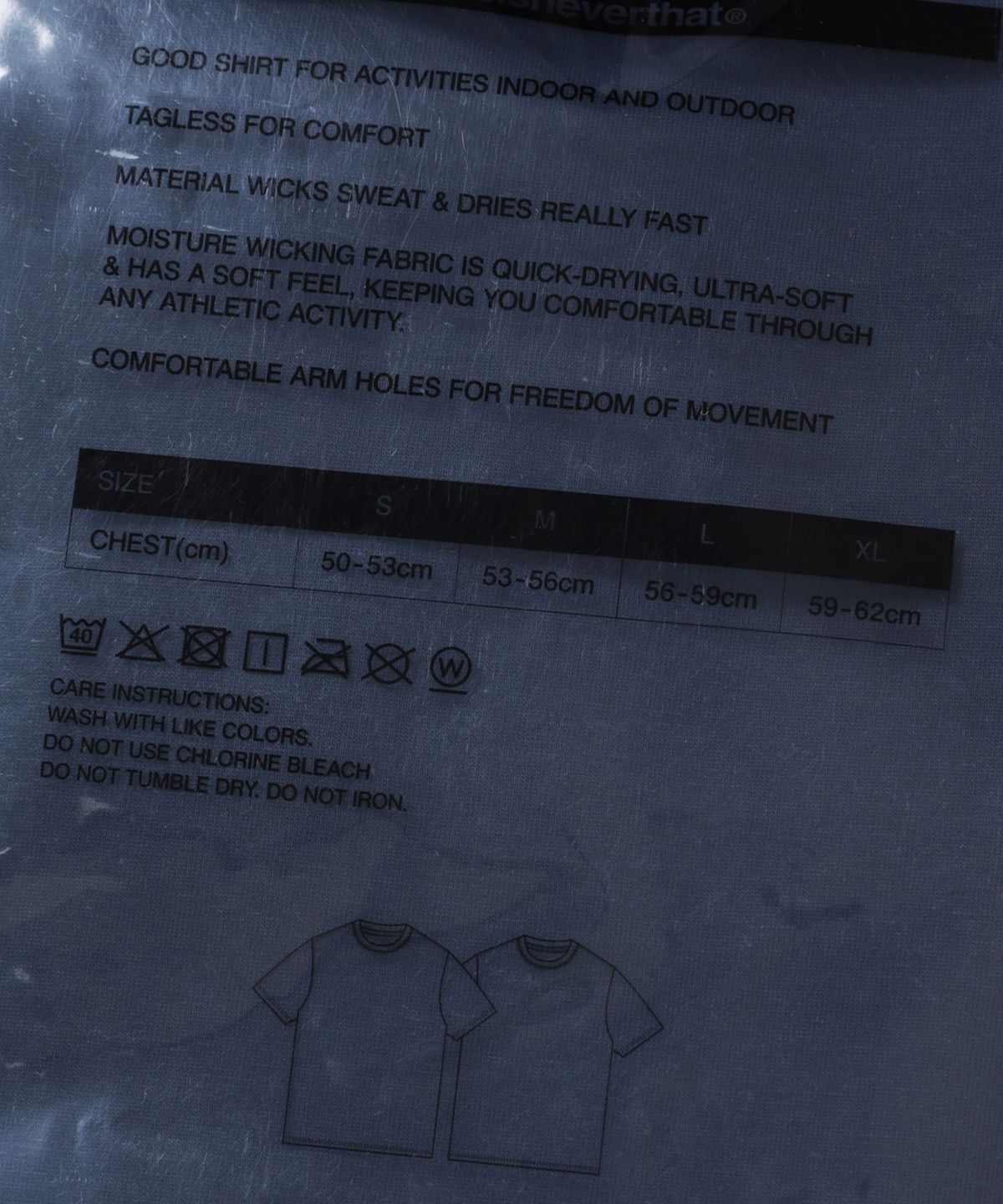 디스이즈네버댓(THISISNEVERTHAT) SP-Logo Cooling Performance Tee White/Navy