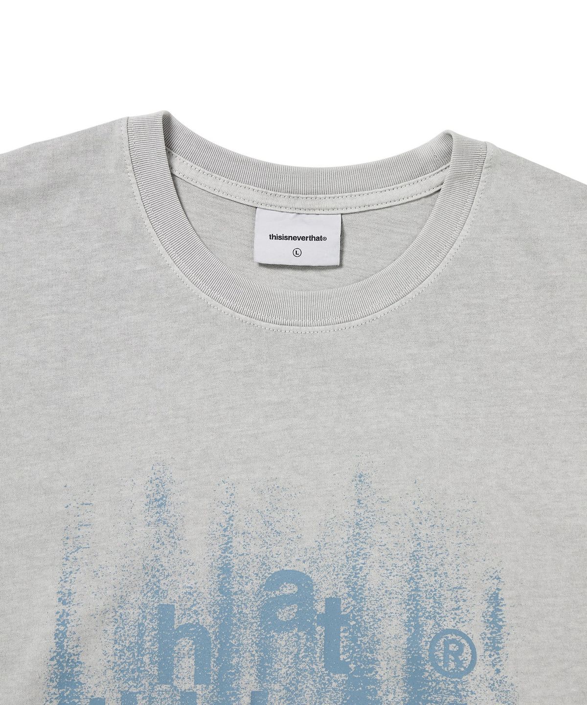디스이즈네버댓(THISISNEVERTHAT) Brushed Paint Tee Grey