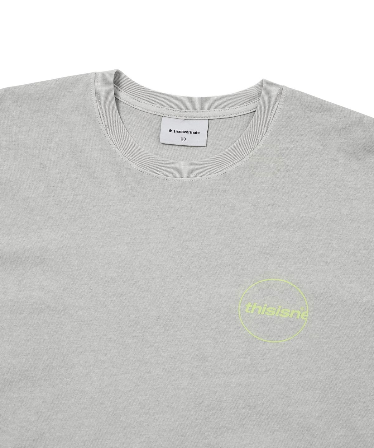 디스이즈네버댓(THISISNEVERTHAT) C-Logo Tee Grey