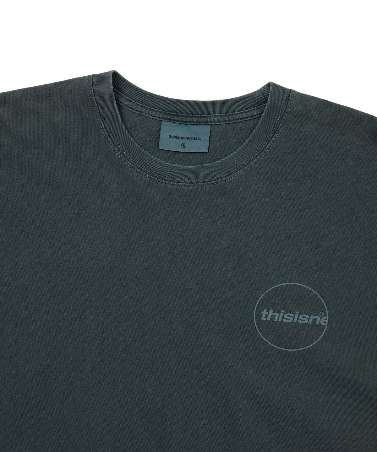 디스이즈네버댓(THISISNEVERTHAT) C-Logo Tee Dark Slate