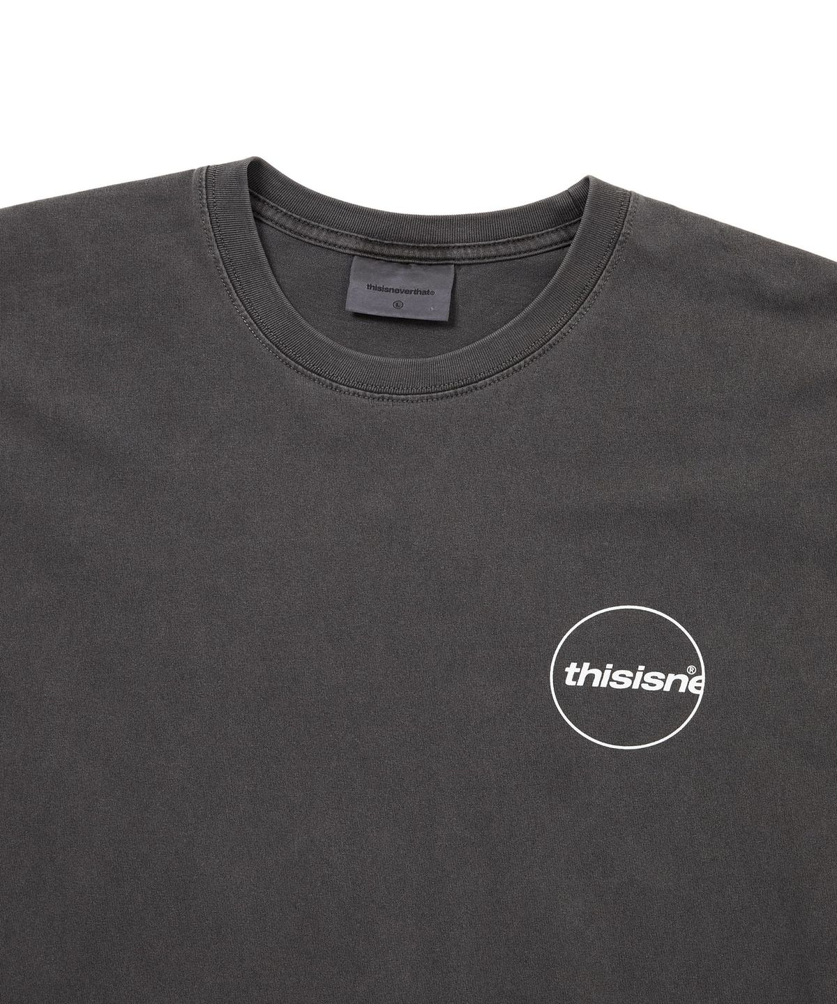 디스이즈네버댓(THISISNEVERTHAT) C-Logo Tee Charcoal