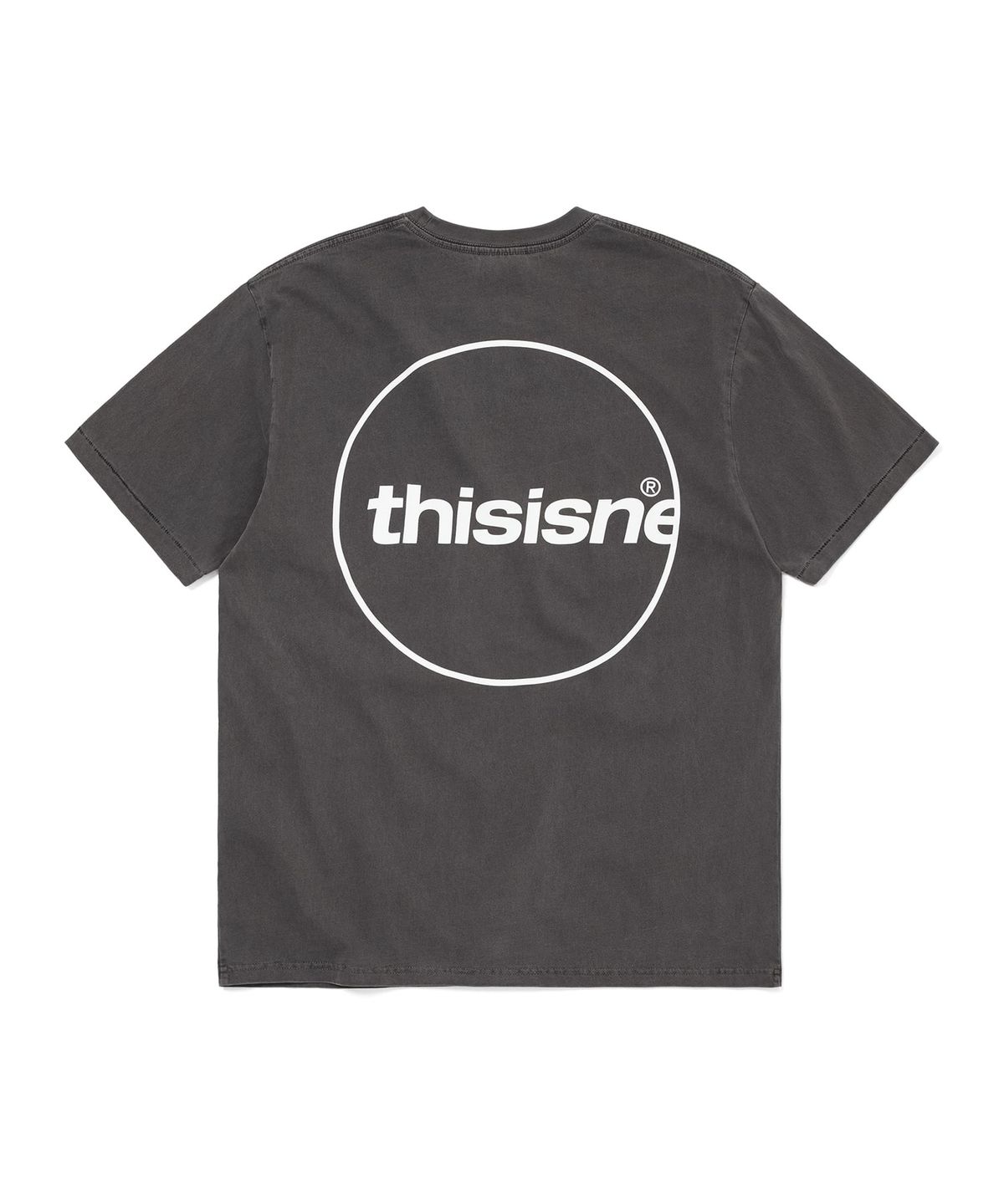디스이즈네버댓(THISISNEVERTHAT) C-Logo Tee Charcoal
