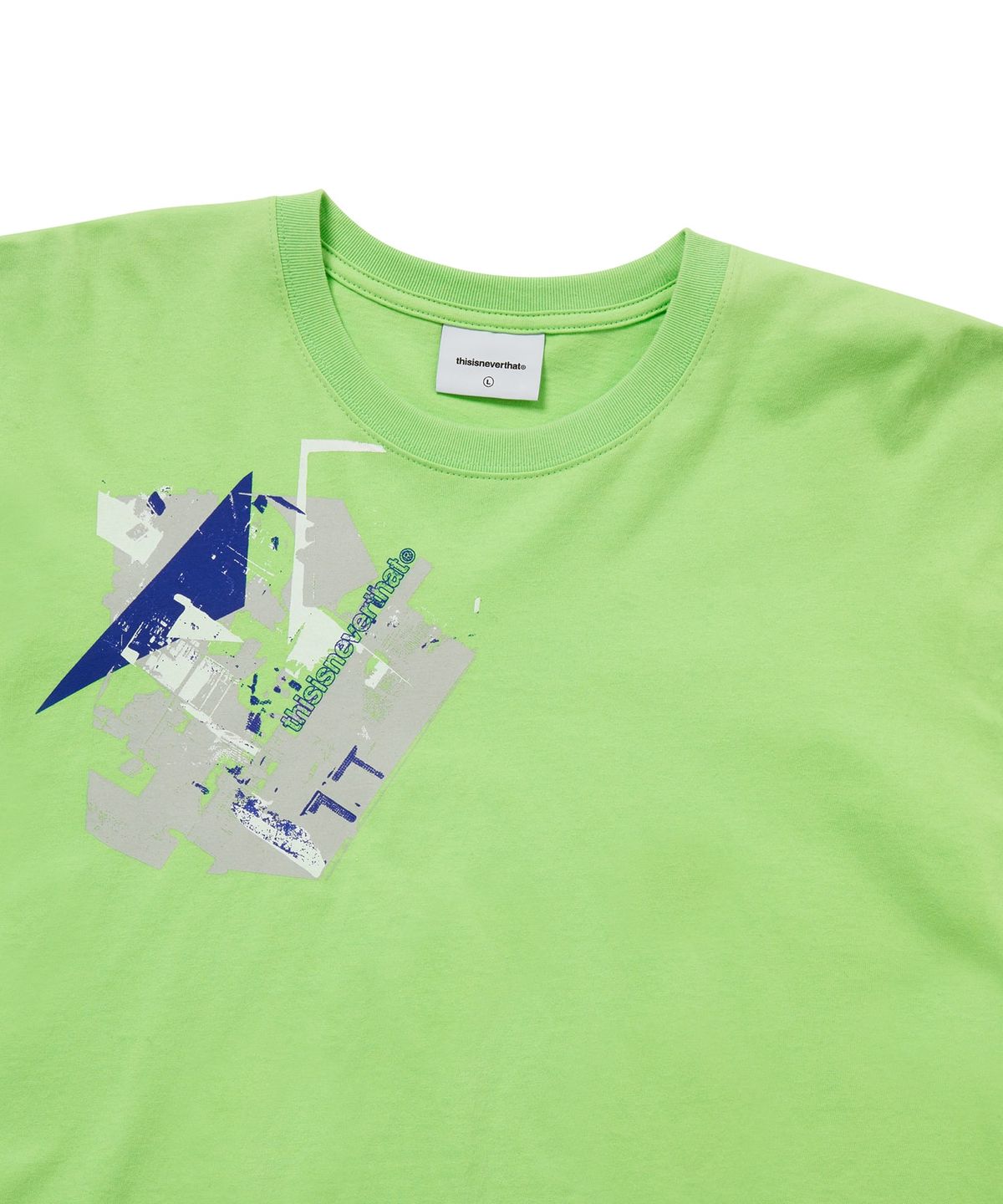 디스이즈네버댓(THISISNEVERTHAT) Shape L/S Tee Light Green