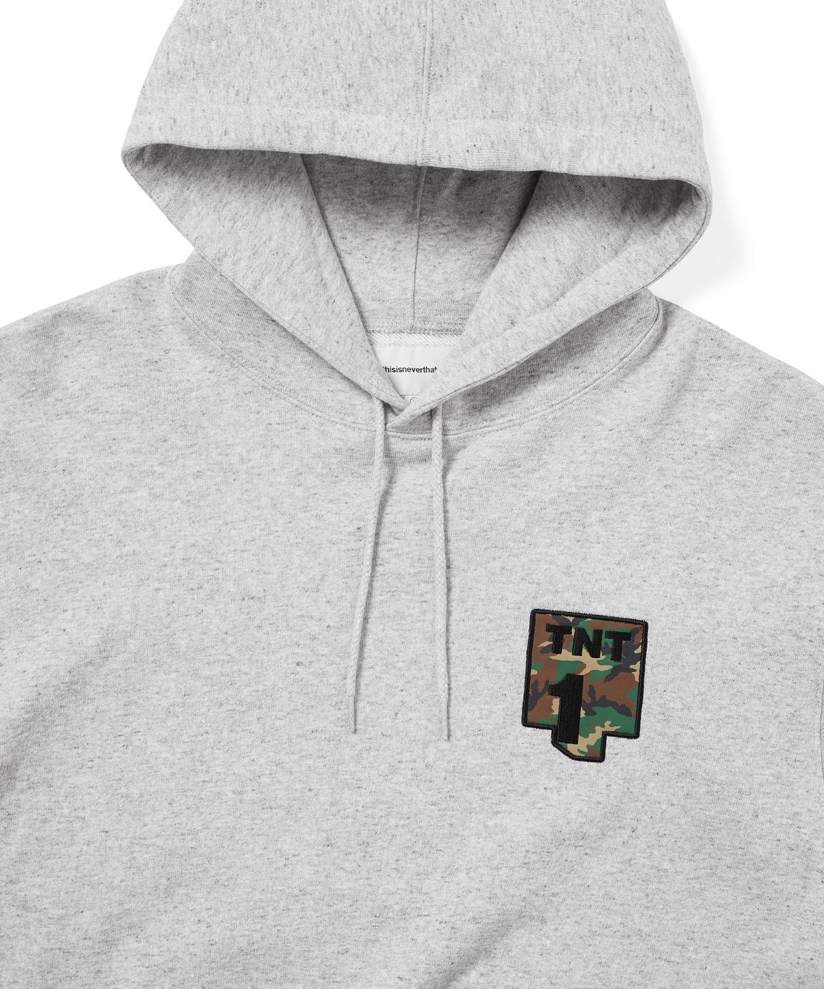 디스이즈네버댓(THISISNEVERTHAT) TNT1 Hoodie Heather Grey
