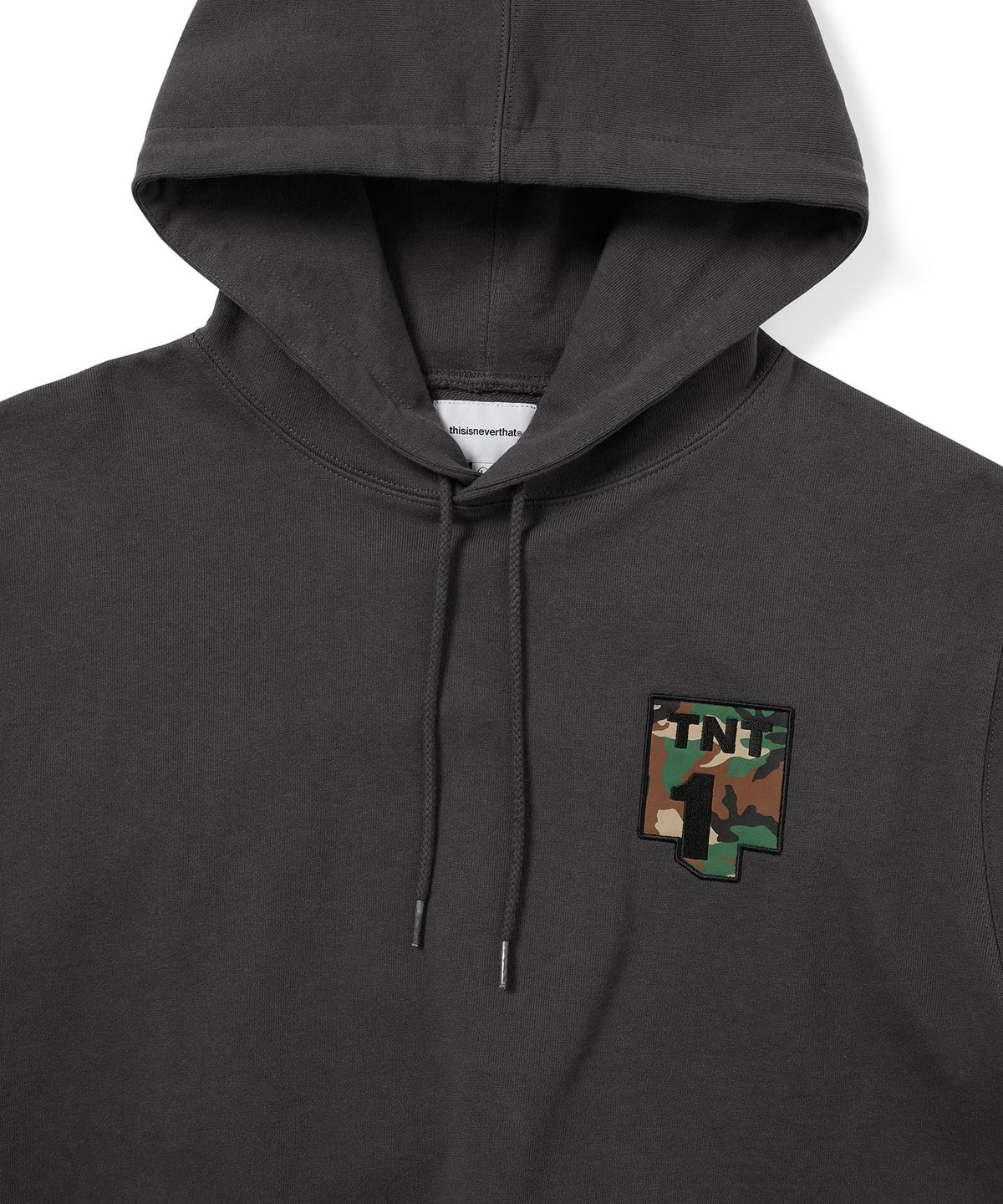 디스이즈네버댓(THISISNEVERTHAT) TNT1 Hoodie Charcoal