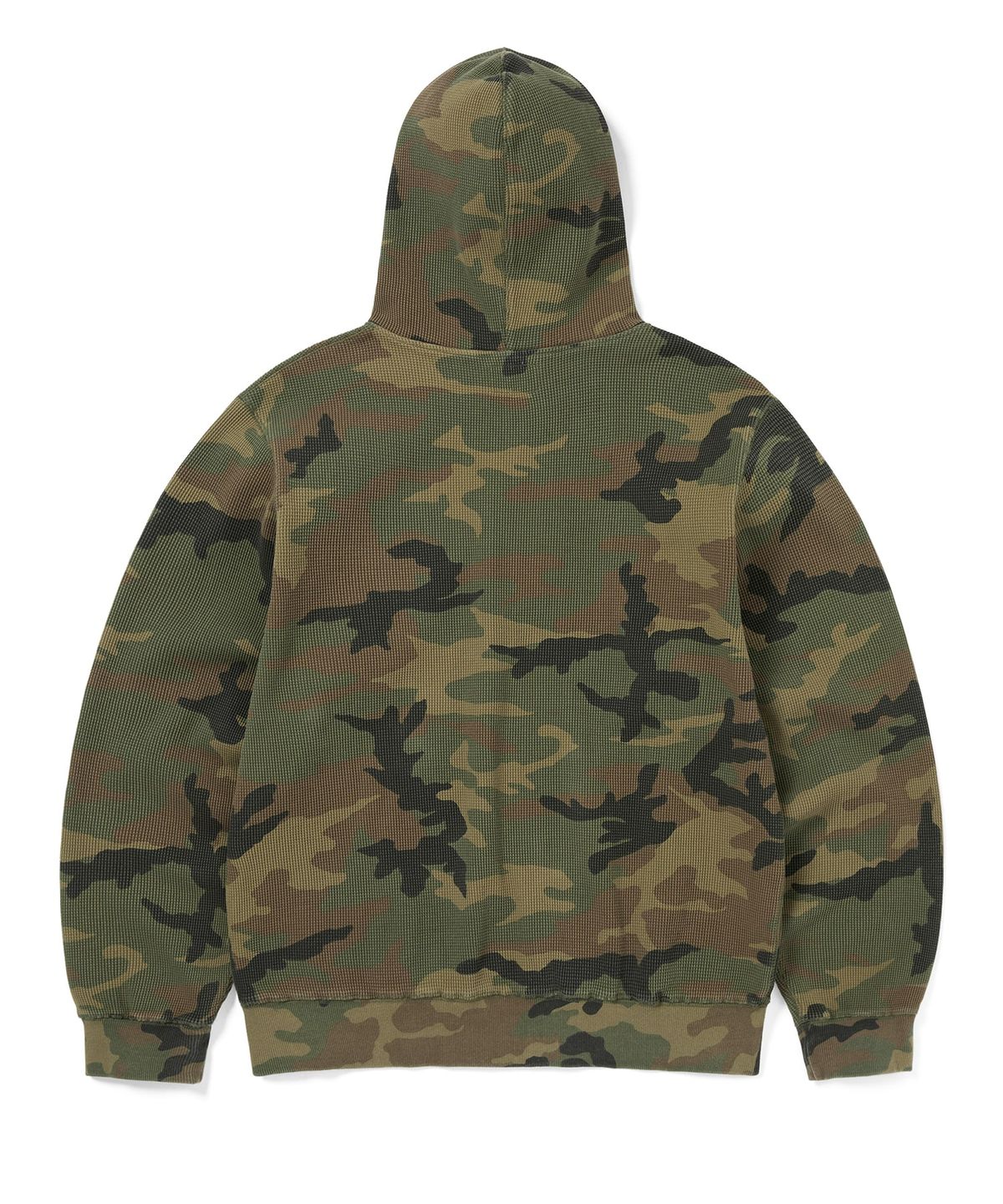 디스이즈네버댓(THISISNEVERTHAT) Camouflage Thermal Zip Up Hoodie Camo