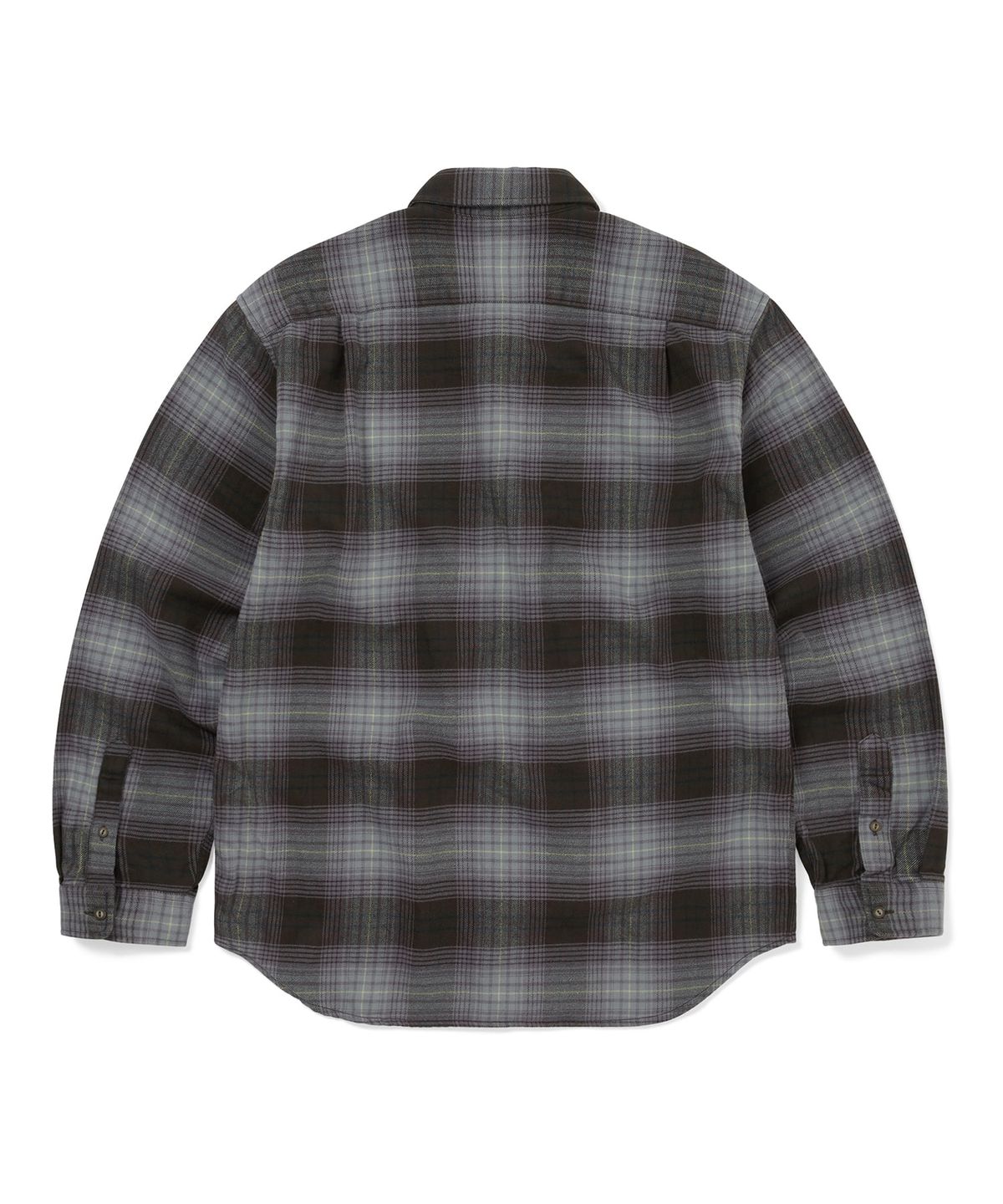 디스이즈네버댓(THISISNEVERTHAT) Flannel Check Shirt Off Black