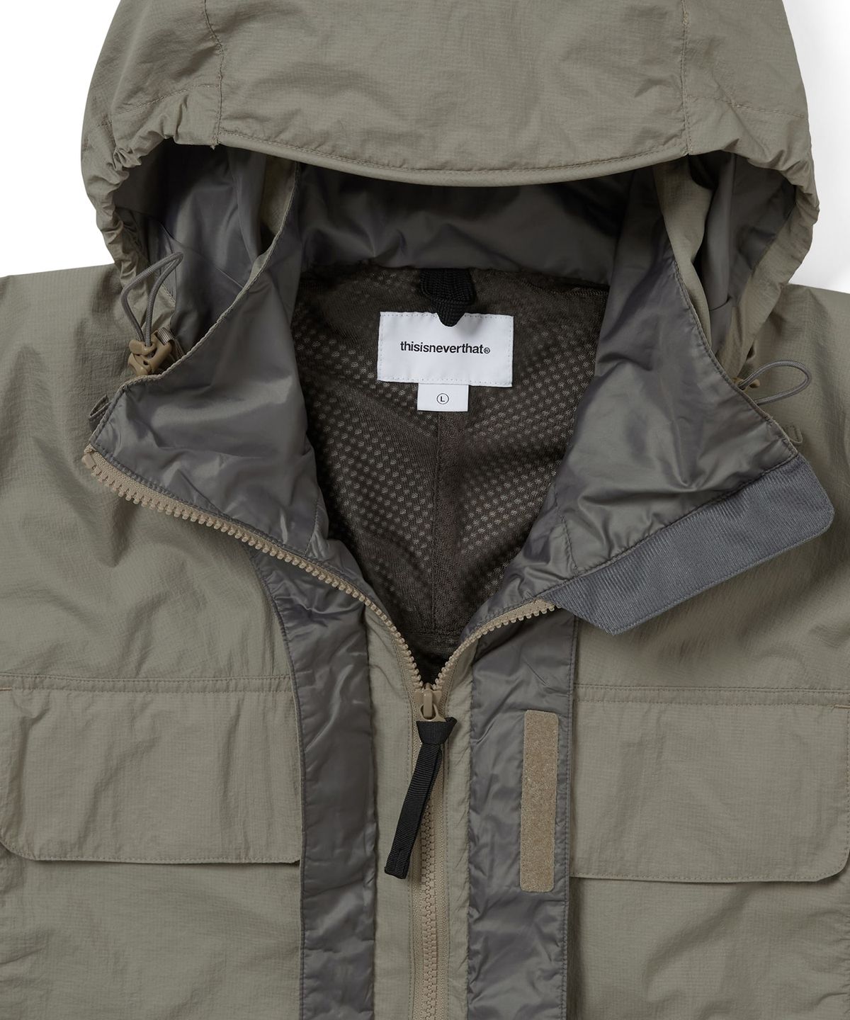 디스이즈네버댓(THISISNEVERTHAT) 2L Fishing Jacket Sand
