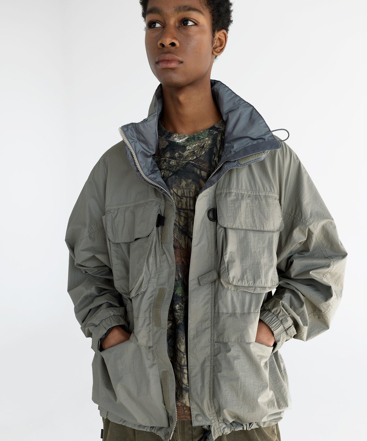 디스이즈네버댓(THISISNEVERTHAT) 2L Fishing Jacket Sand