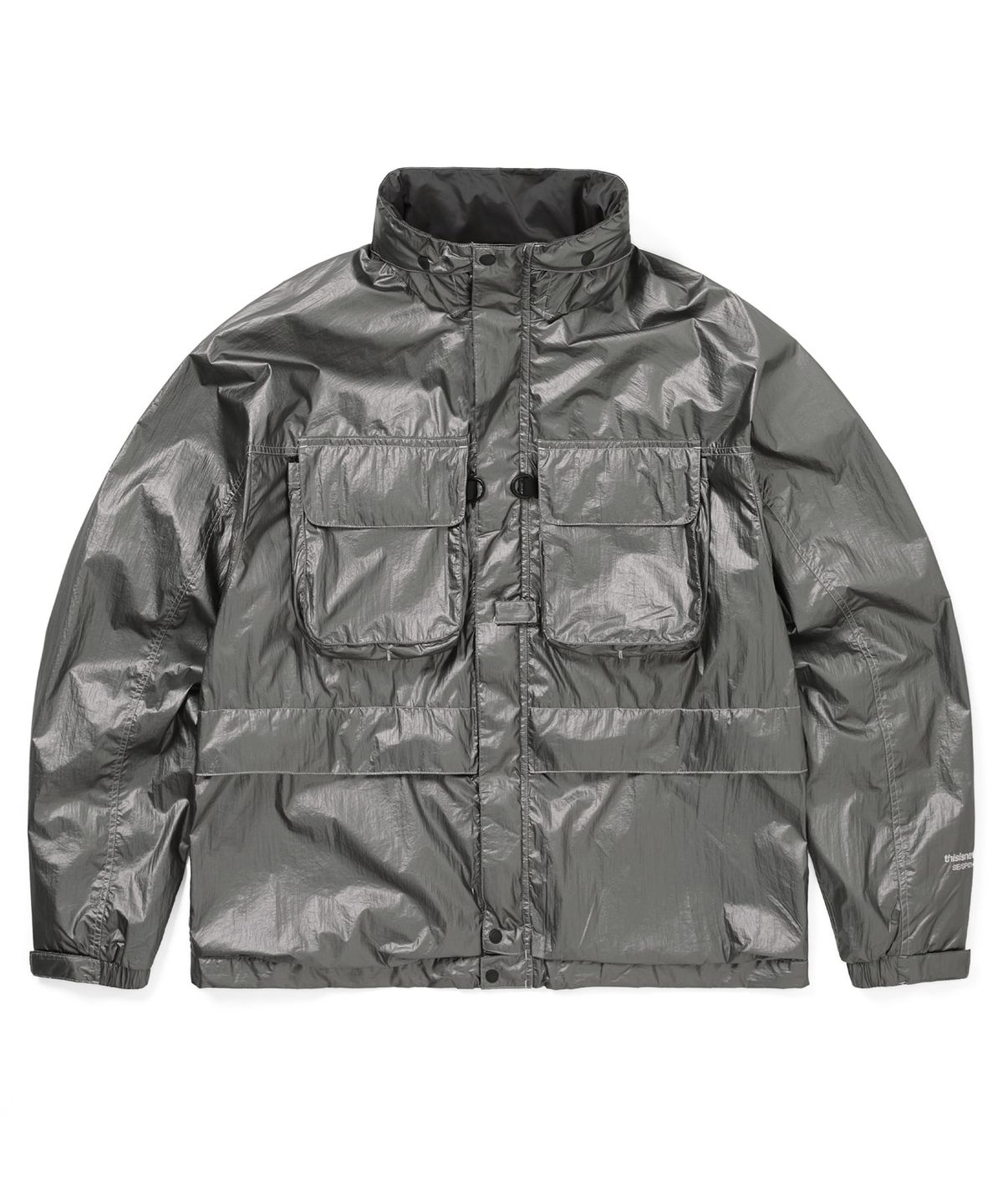 디스이즈네버댓(THISISNEVERTHAT) 2L Fishing Jacket Dark Silver