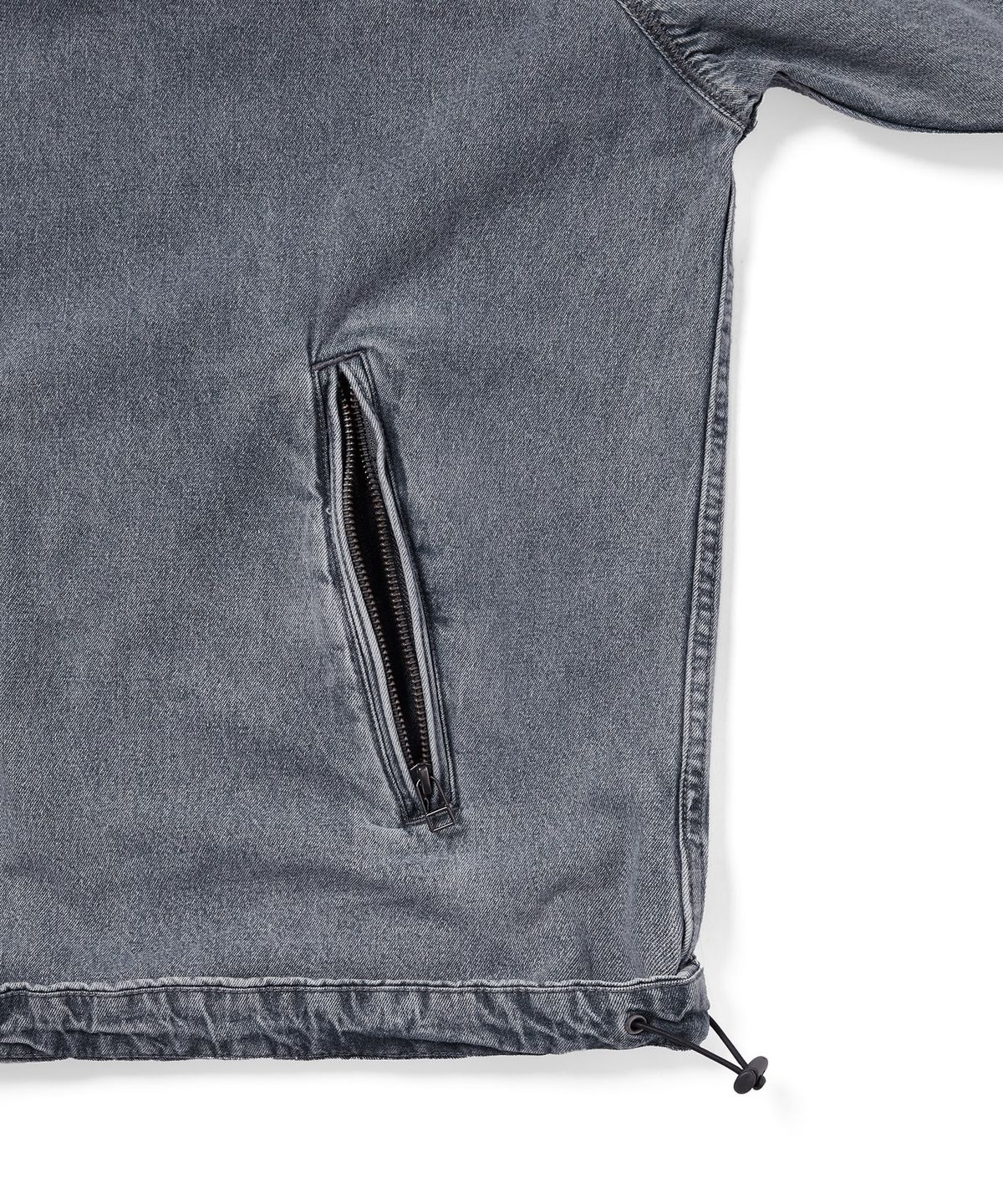 디스이즈네버댓(THISISNEVERTHAT) SP-Logo Denim Windbreaker Washed Blue