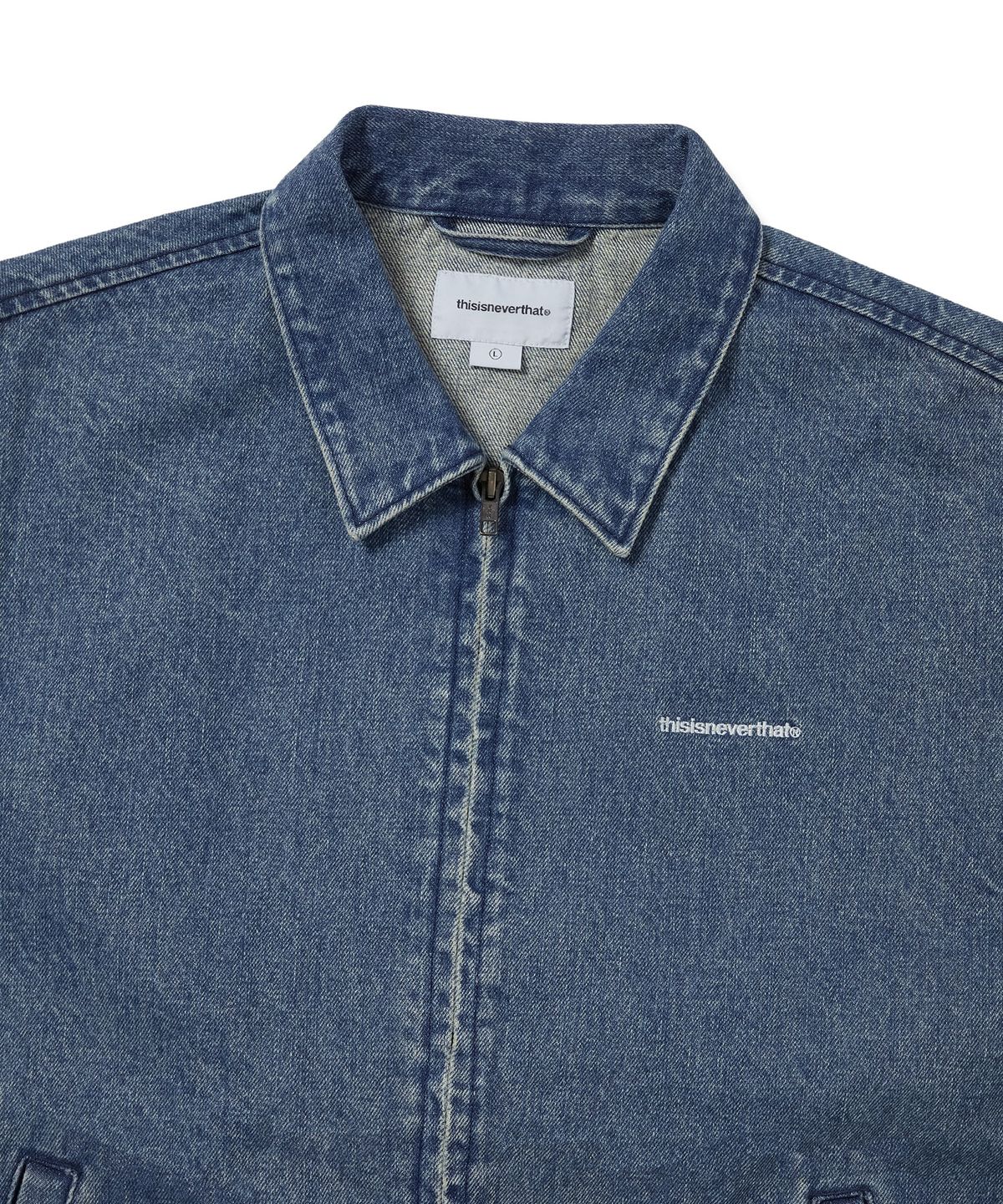디스이즈네버댓(THISISNEVERTHAT) Denim Blouson Jacket Blue