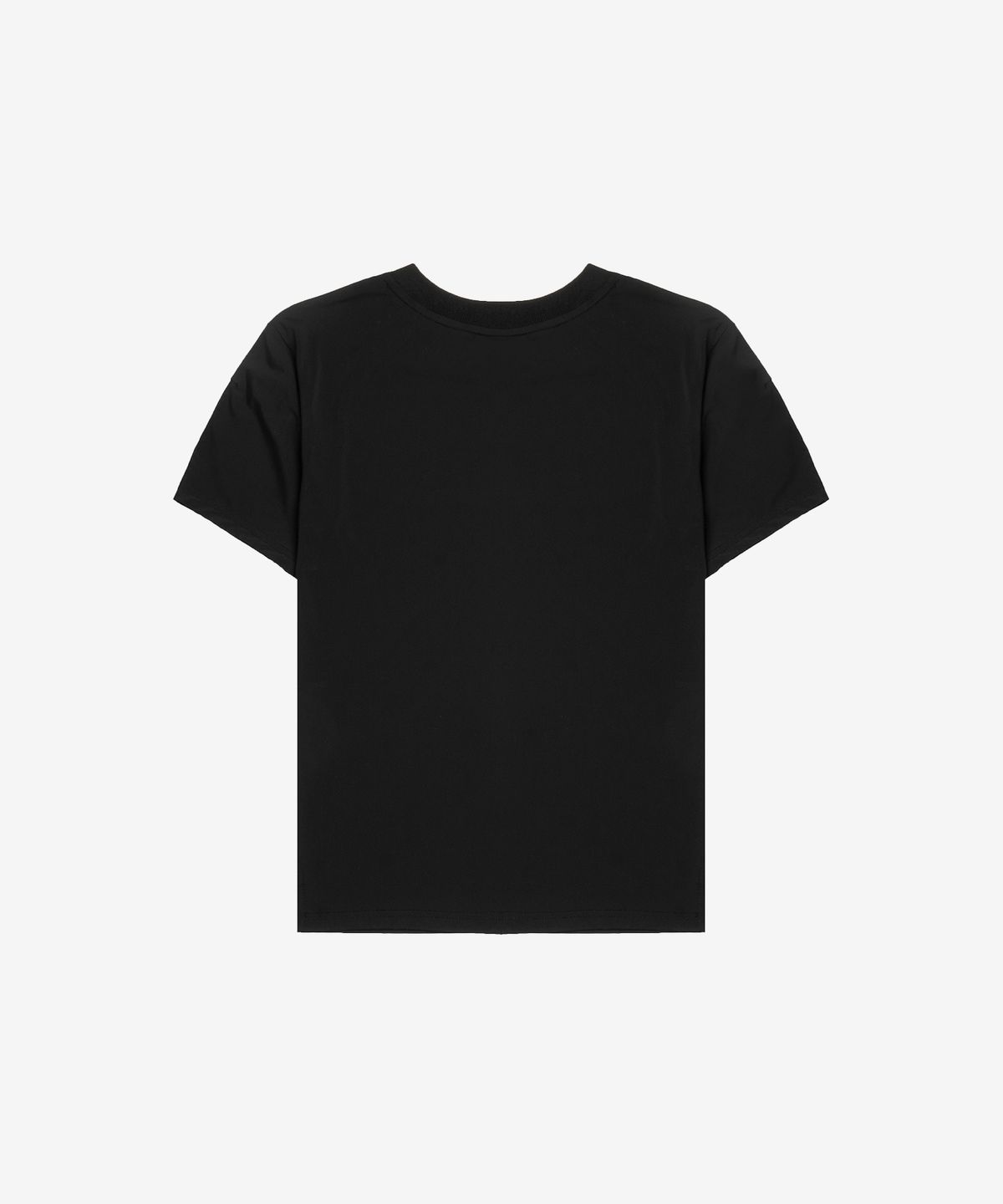 로움(ROWM) STRUCTURAL T-SHIRT (BLACK)