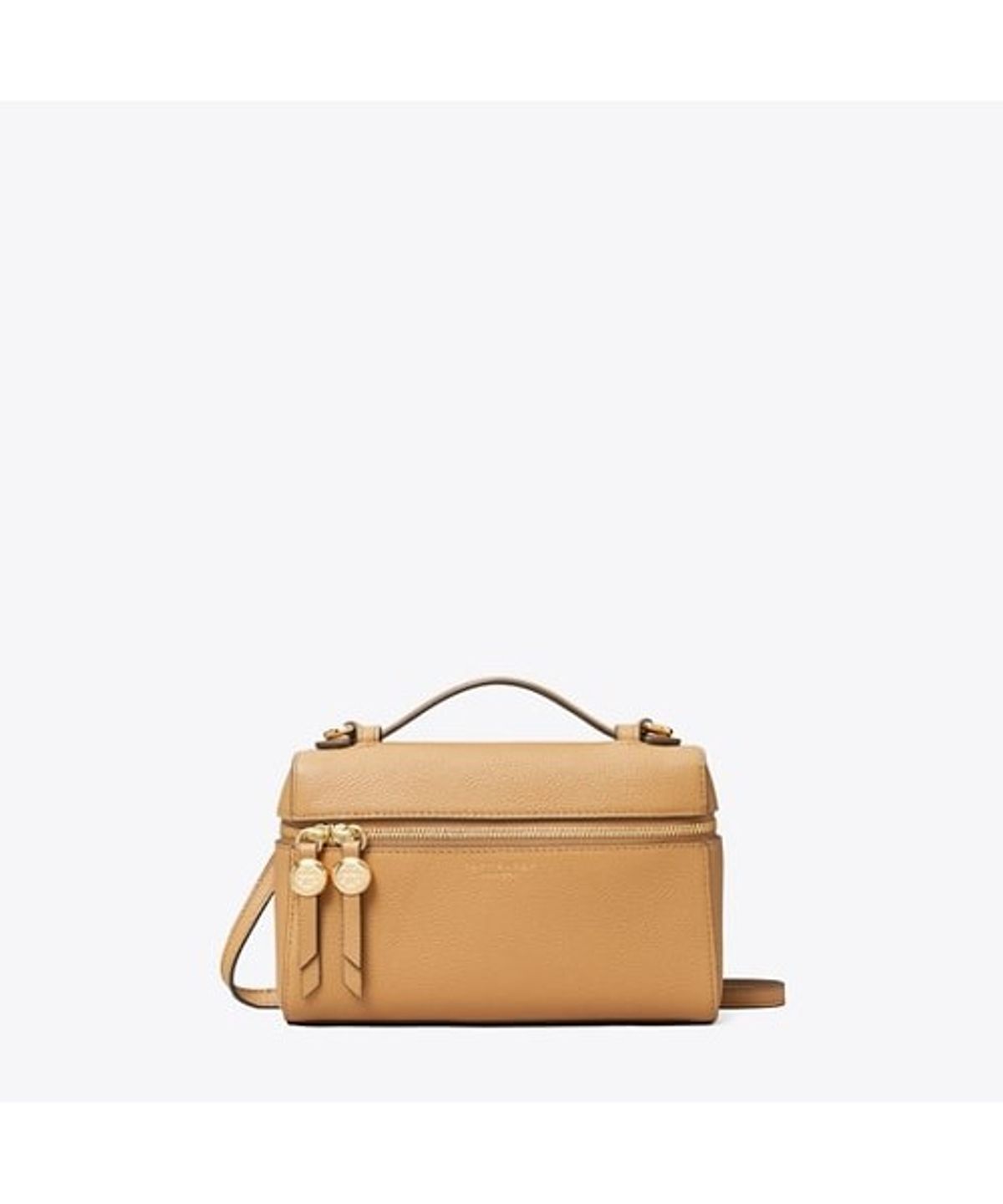 토리버치(TORYBURCH) 슬림 탑 핸들 - 티라미수