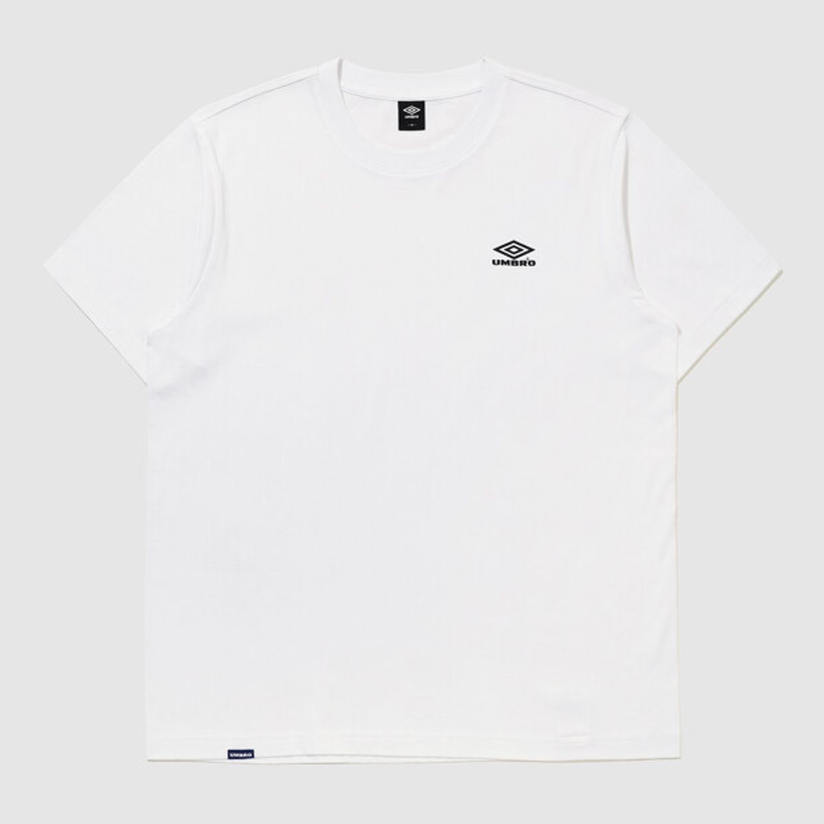 엄브로(UMBRO) 2PACK 반팔 티셔츠 화이트/블랙 UR111CRS20