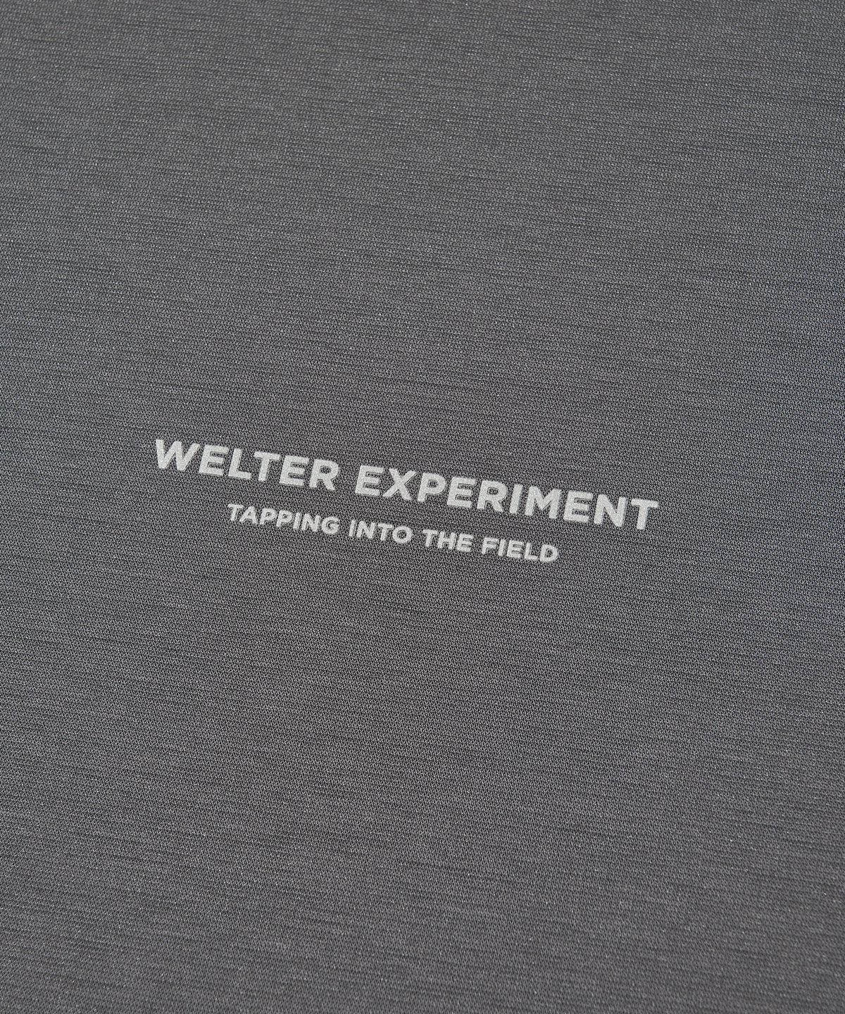 웰터 익스페리먼트(WELTER EXPERIMENT) FLEXICH LONG SLEEVES T-SHIRT_CHARCOAL
