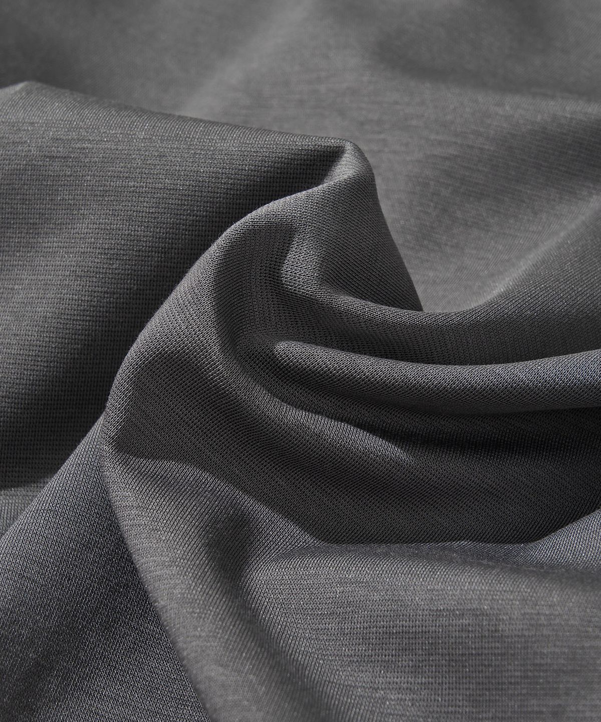 웰터 익스페리먼트(WELTER EXPERIMENT) FLEXICH LONG SLEEVES T-SHIRT_CHARCOAL