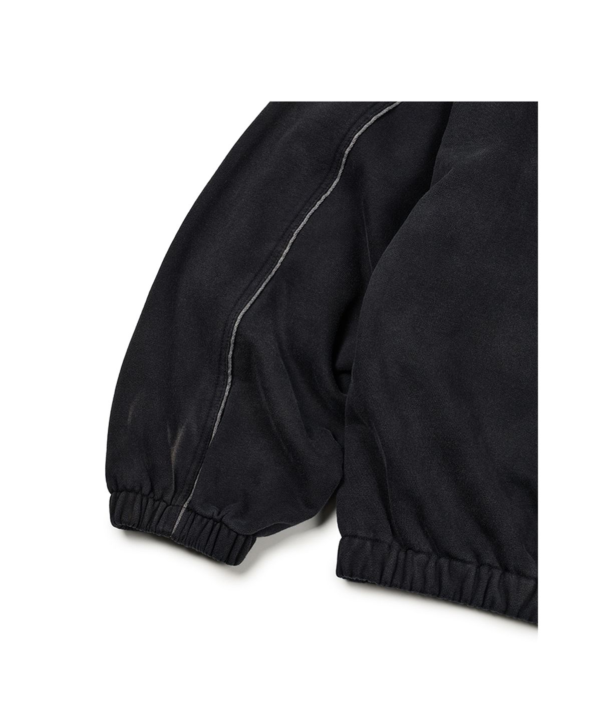 이티씨이(ETCE) VINTAGE HEAVY SWEAT JACKET (BLACK)