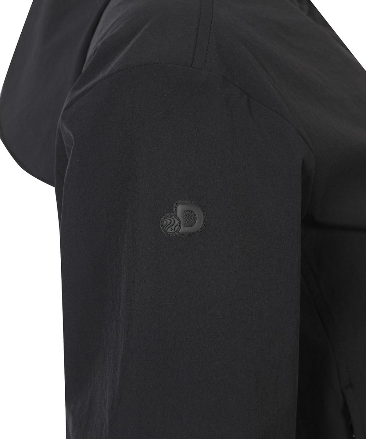 디스커버리 익스페디션(DISCOVERY EXPEDITION) 여성 프레시벤트 경량 우븐 트레이닝 후드 자켓 (BLACK)