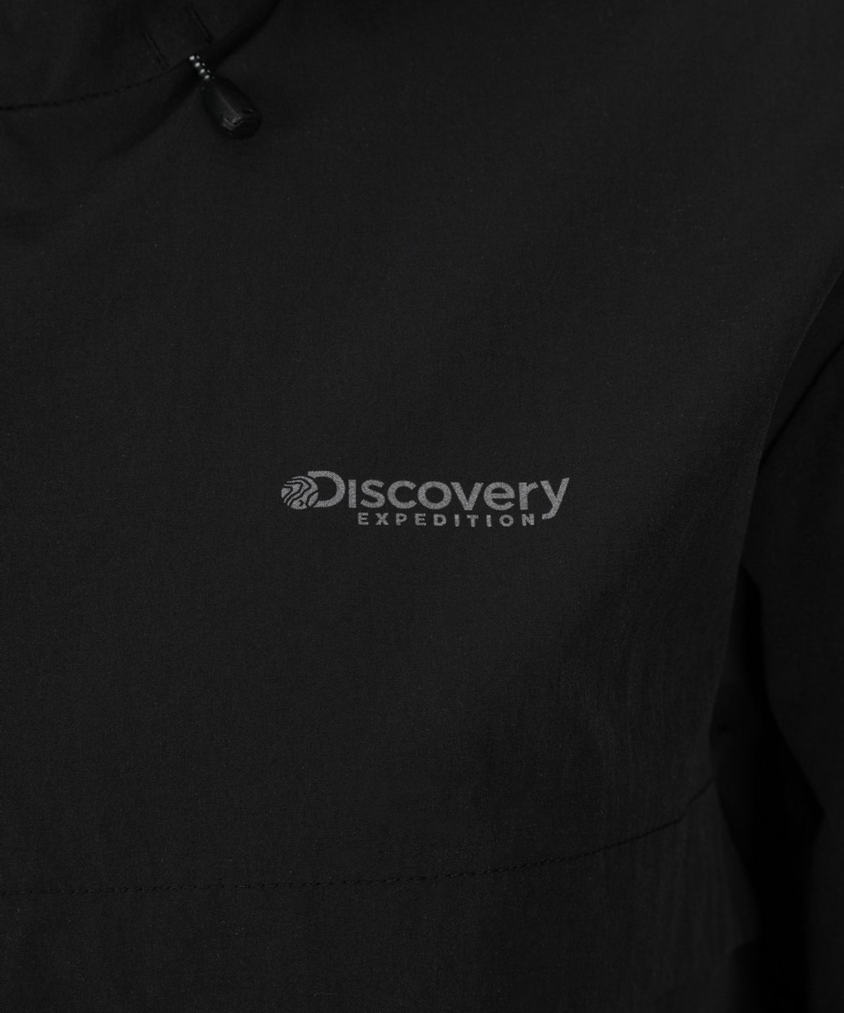 디스커버리 익스페디션(DISCOVERY EXPEDITION) 여성 프레시벤트 경량 우븐 트레이닝 후드 아노락 (BLACK)